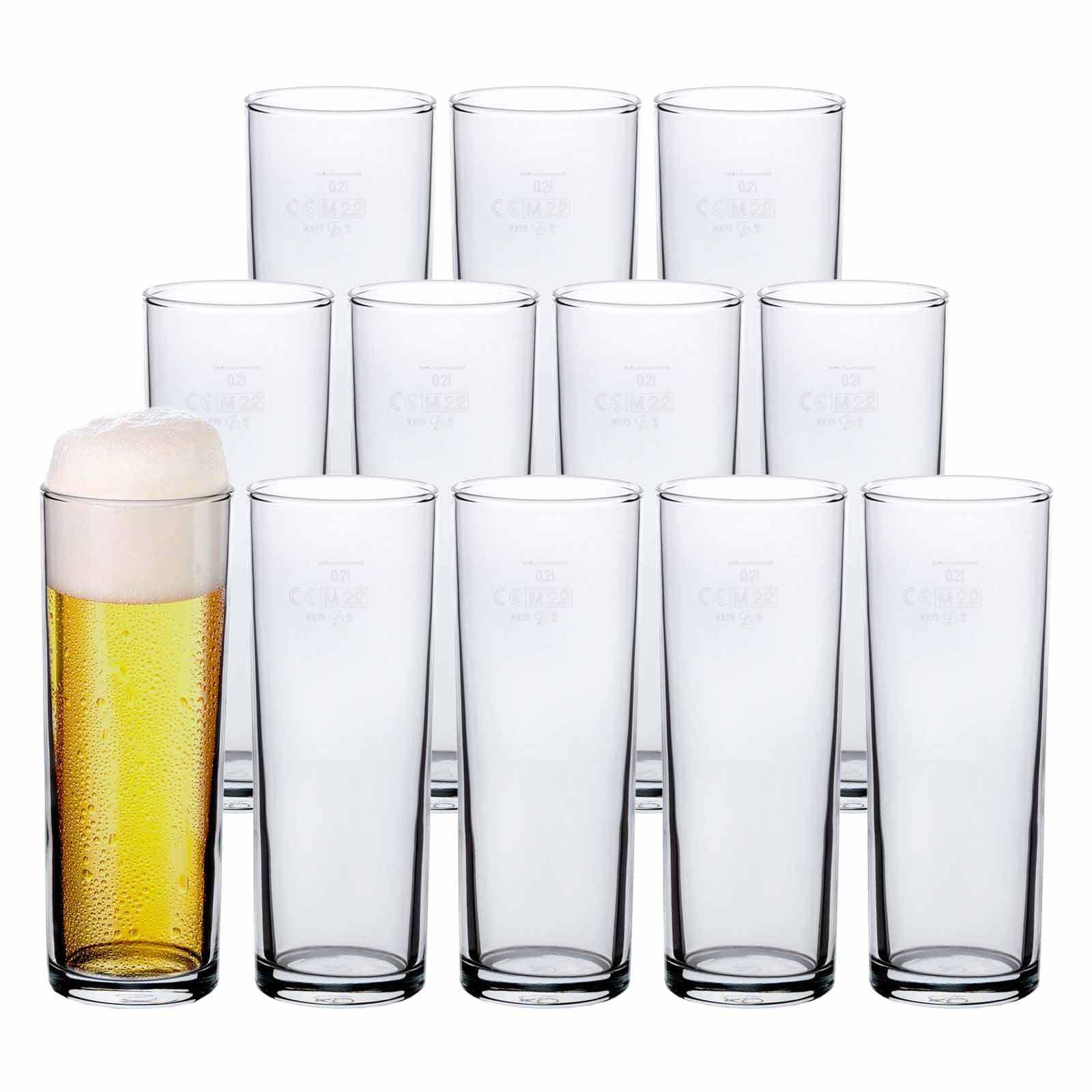 Van Well K&ouml;lschgl&auml;ser geeicht 0,2 l 12er Set - Bild 1