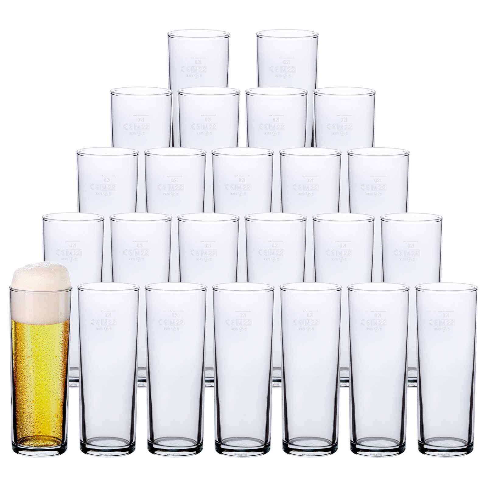 Van Well K&ouml;lschgl&auml;ser geeicht 0,2 l 24er Set - Bild 1