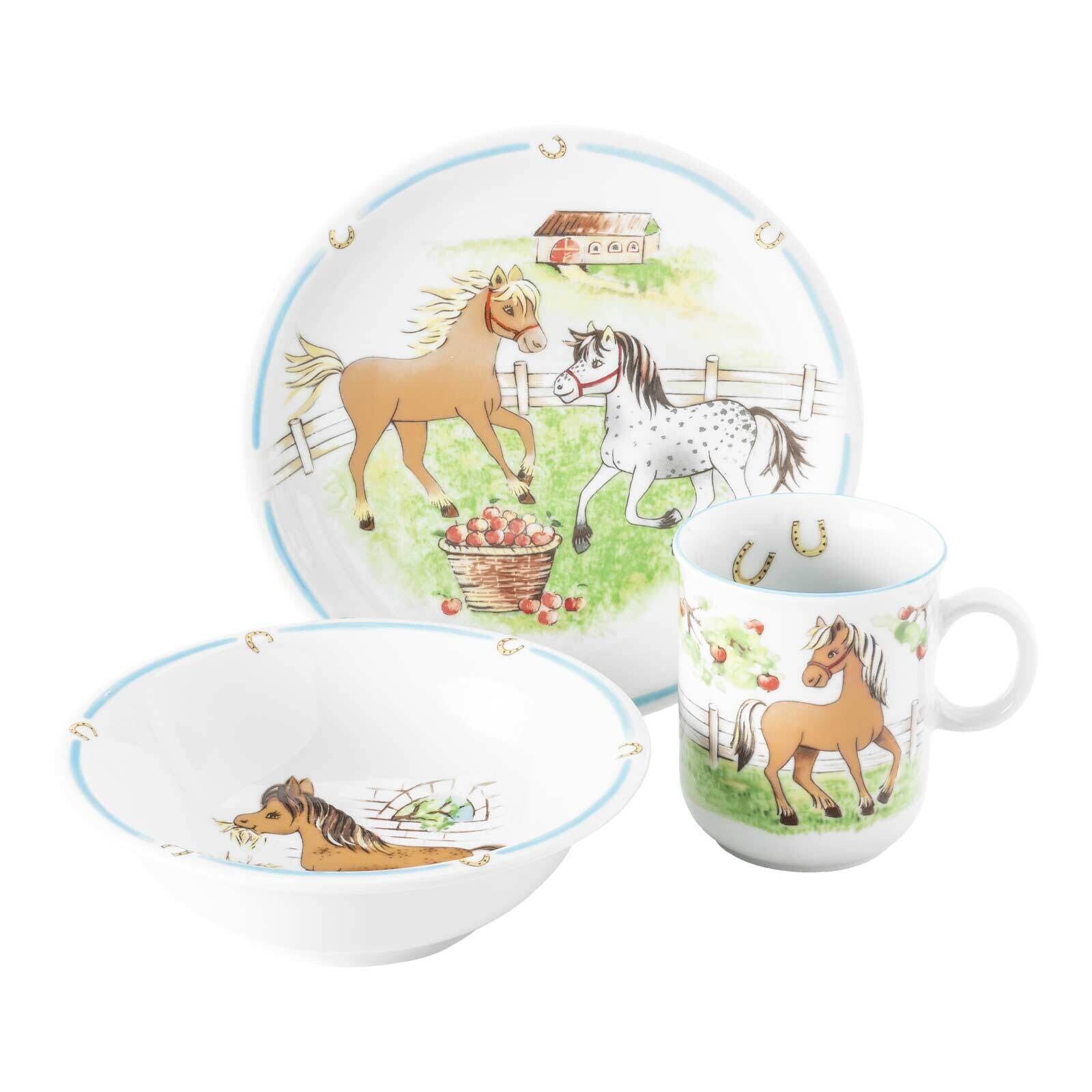 Seltmann Weiden Kindergeschirr Set Compact Mein Pony 3-tlg.