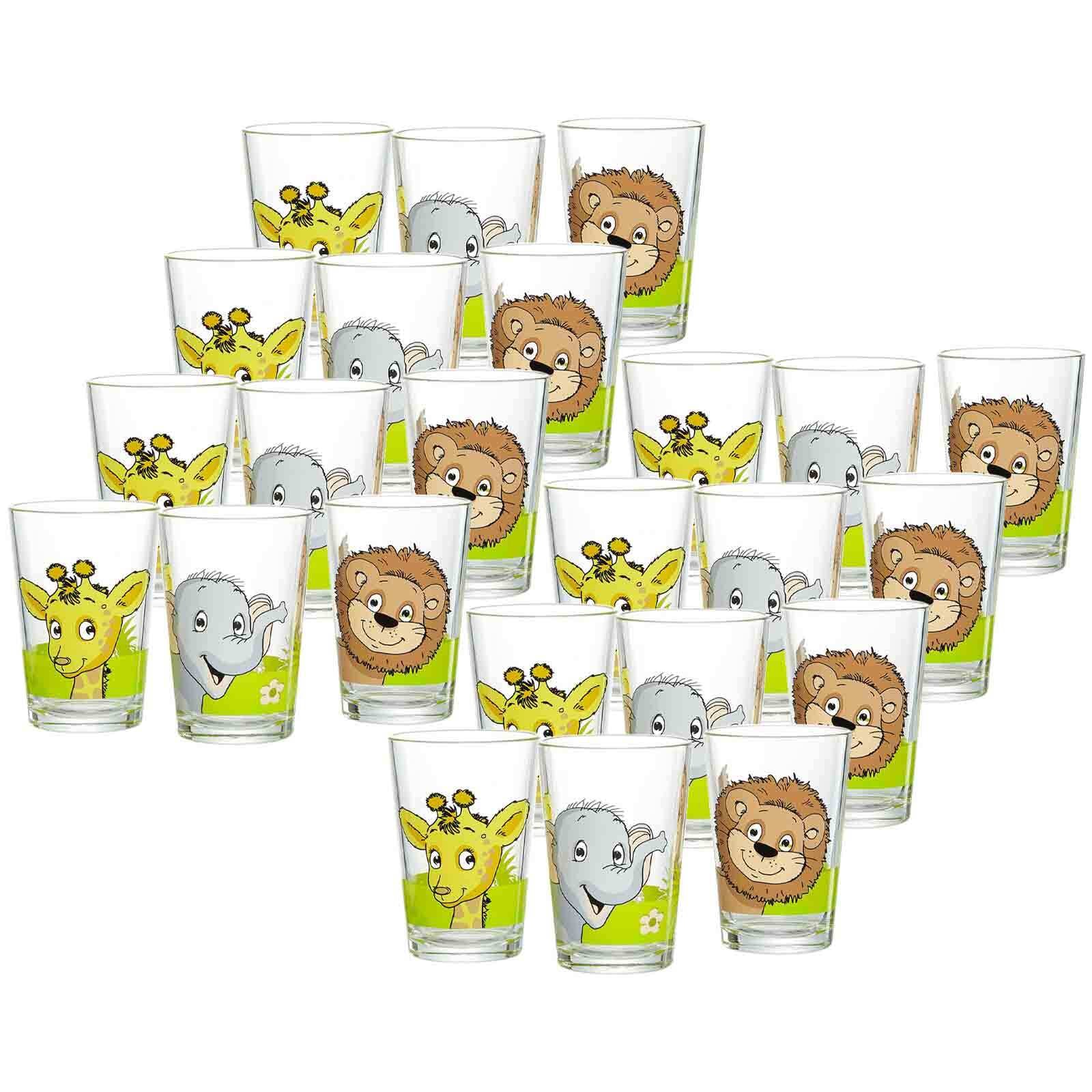 Ritzenhoff & Breker Kindergläser Dschungeltiere 205 ml 24-tlg.