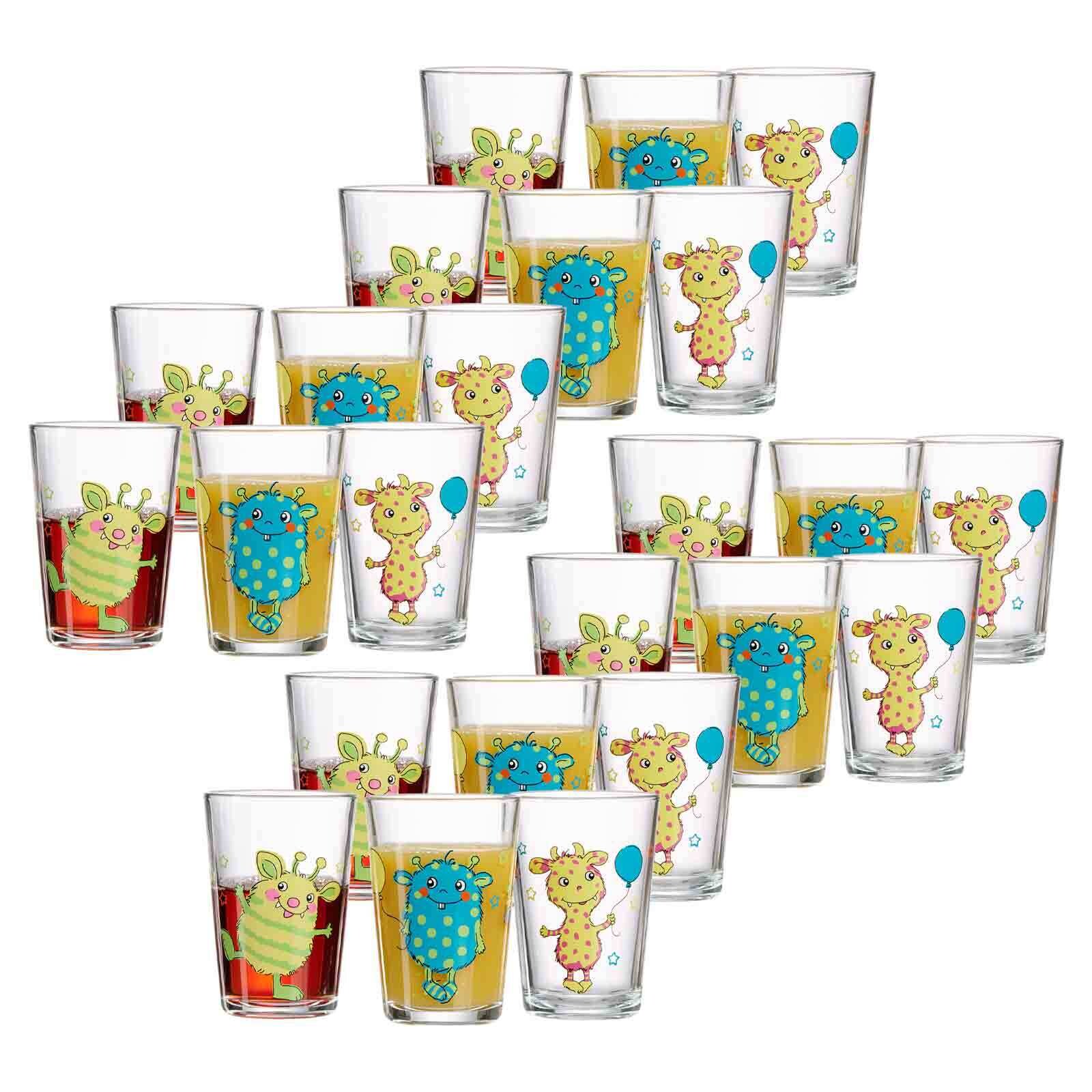 Ritzenhoff & Breker Kindergläser Monsterchen 205 ml 24er Set