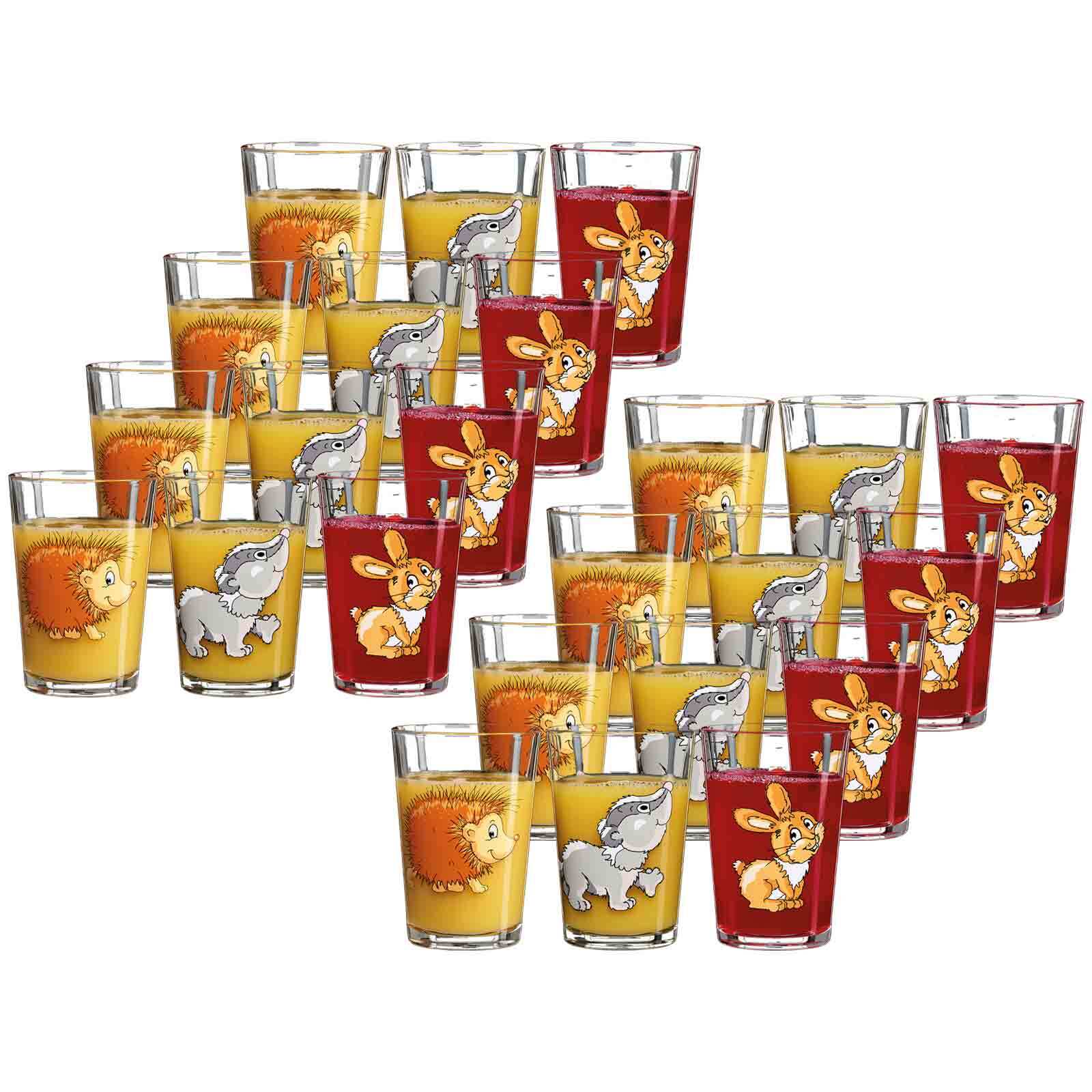 Ritzenhoff & Breker Kindergl&auml;ser Waldtiere 205 ml 24er Set - Bild 1