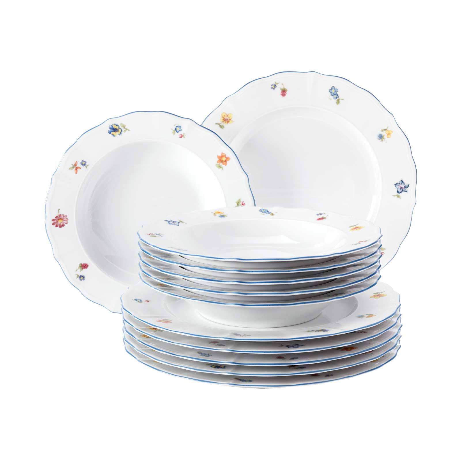 Seltmann Weiden Tafelservice Sonate Nostalgie 12er Set - Bild 1