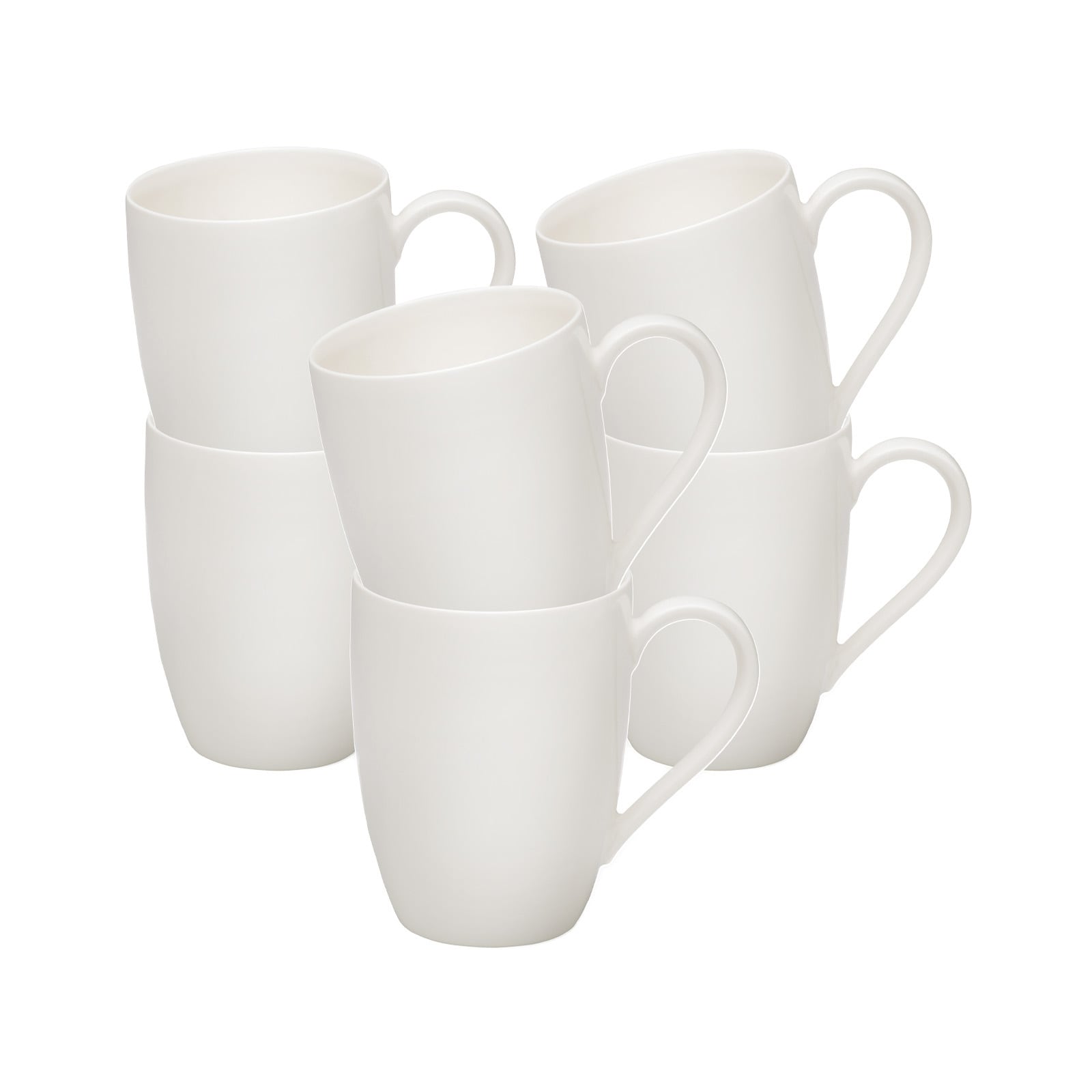vivo | Villeroy & Boch Group Kaffeebecher Basic White 260 ml 6er Set - Bild 1