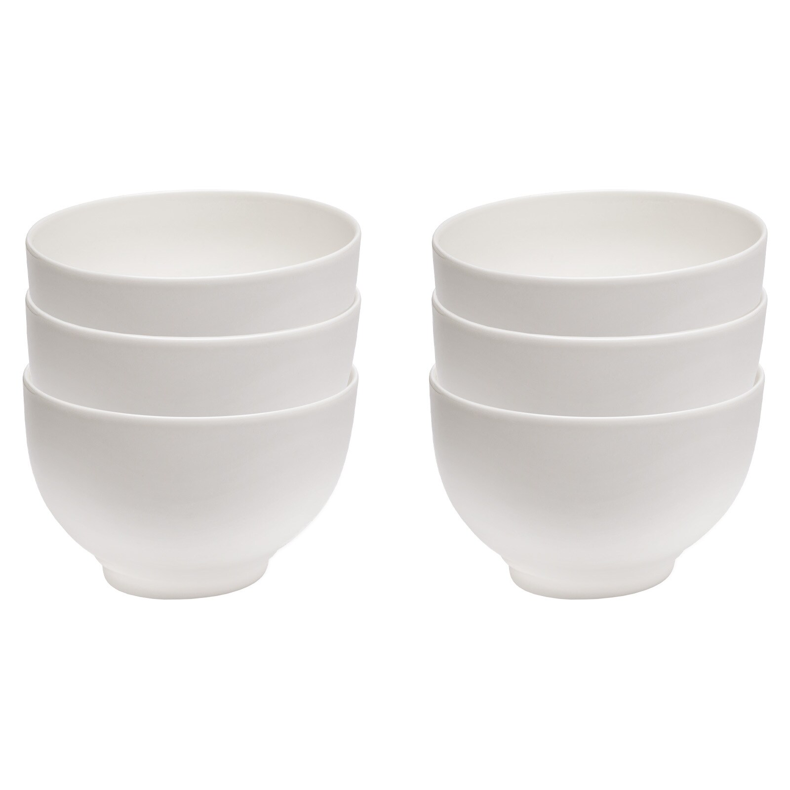 vivo   Villeroy & Boch Group Müslischalen Basic White ø 12 cm 6er Set