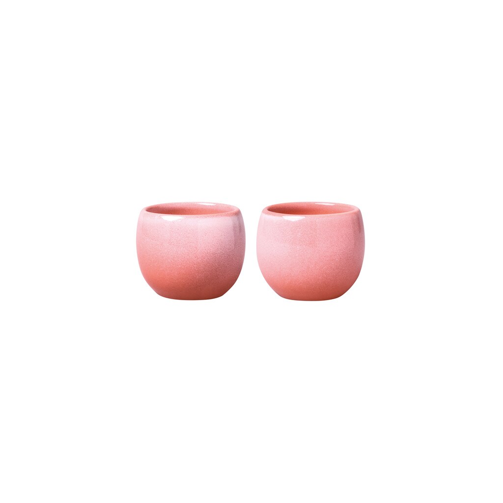 like. by Villeroy & Boch Eierbecher Perlemor Home Coral 50 ml 2er Set