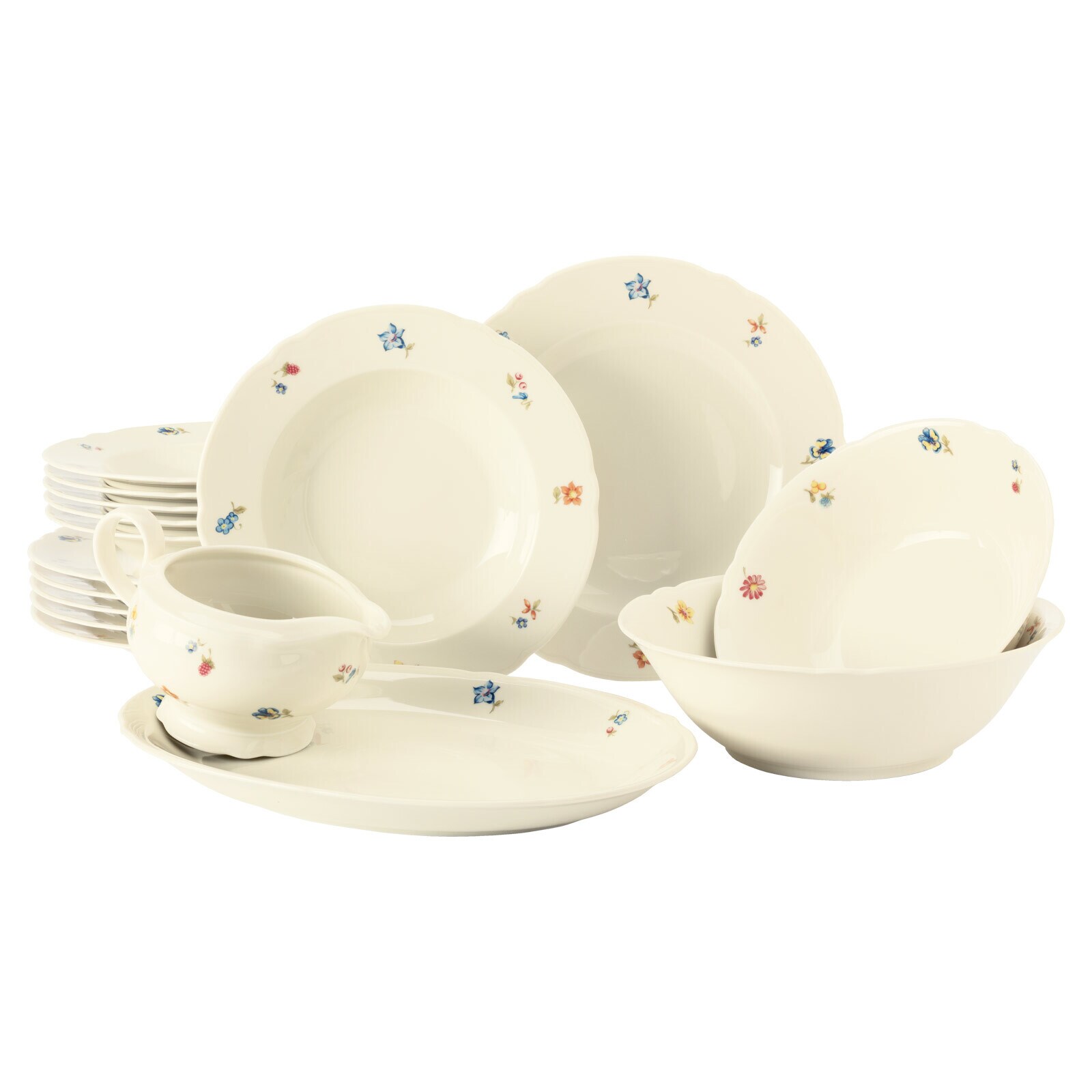Tafelservice Marieluise Blütenmeer 16er Set