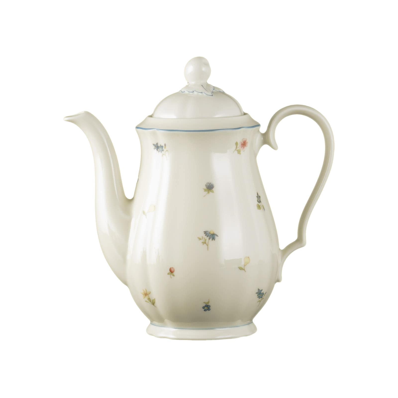 Seltmann Weiden Kaffeekanne Marieluise Elfenbein Streublume 1,30 l - Bild 1