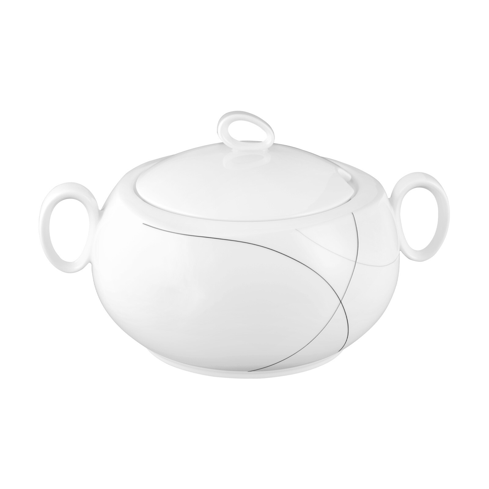 Seltmann Weiden Sch&uuml;ssel mit Deckel Trio Highline 3,2 l - Bild 1