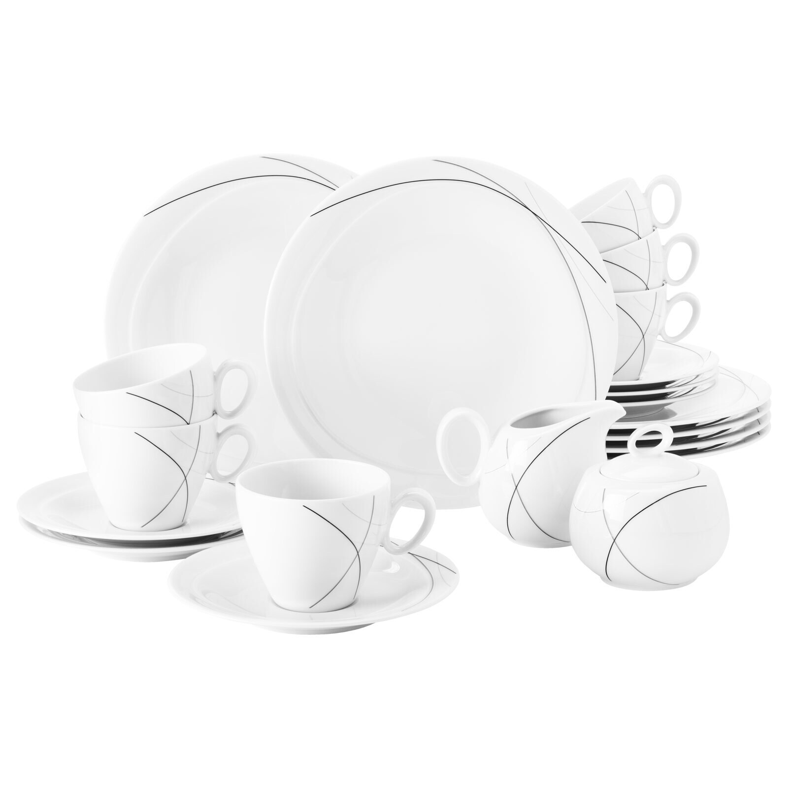 Kaffeeservice Trio Highline 20er Set
