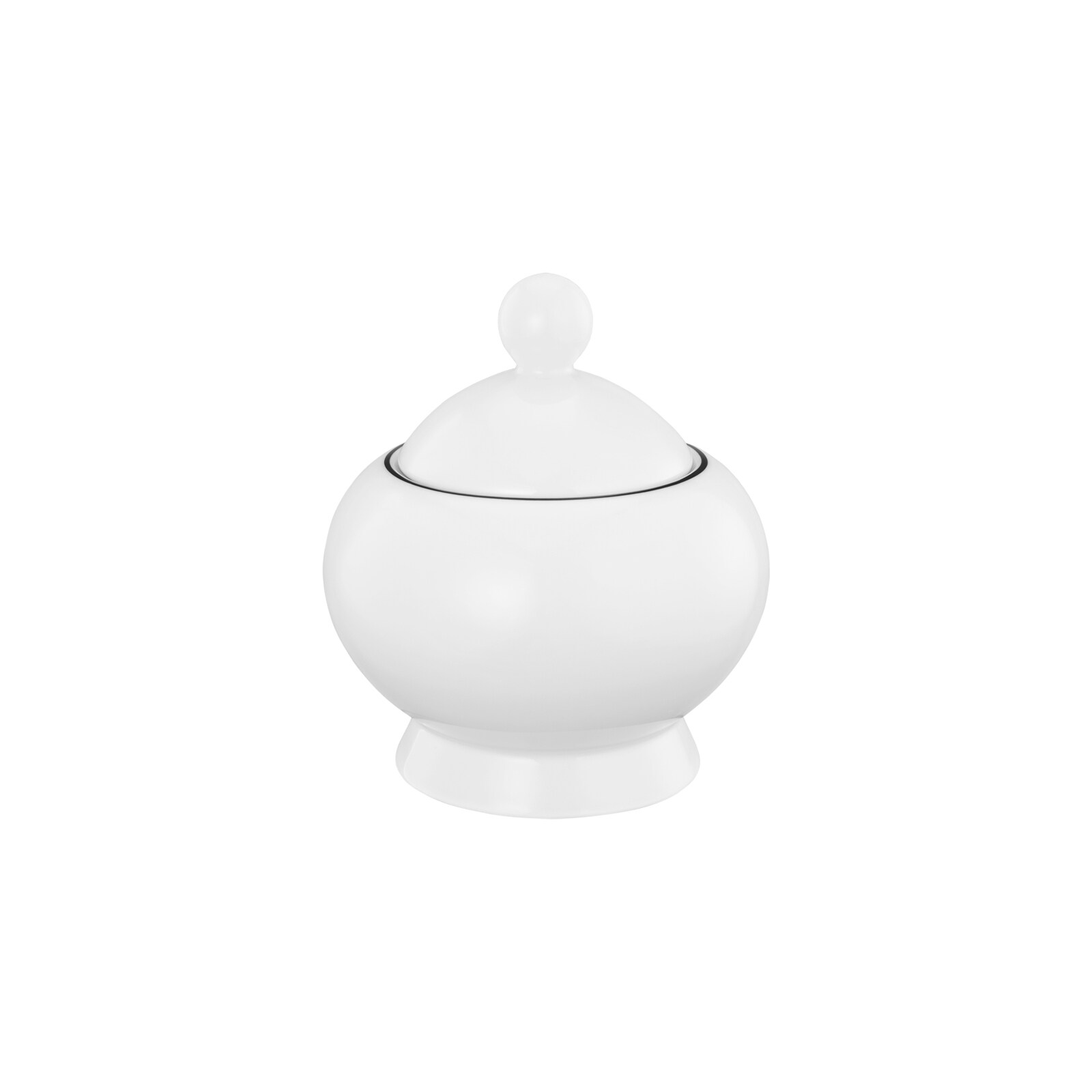 Seltmann Weiden Zuckerdose Lido Black Line 0,25 l - Bild 1