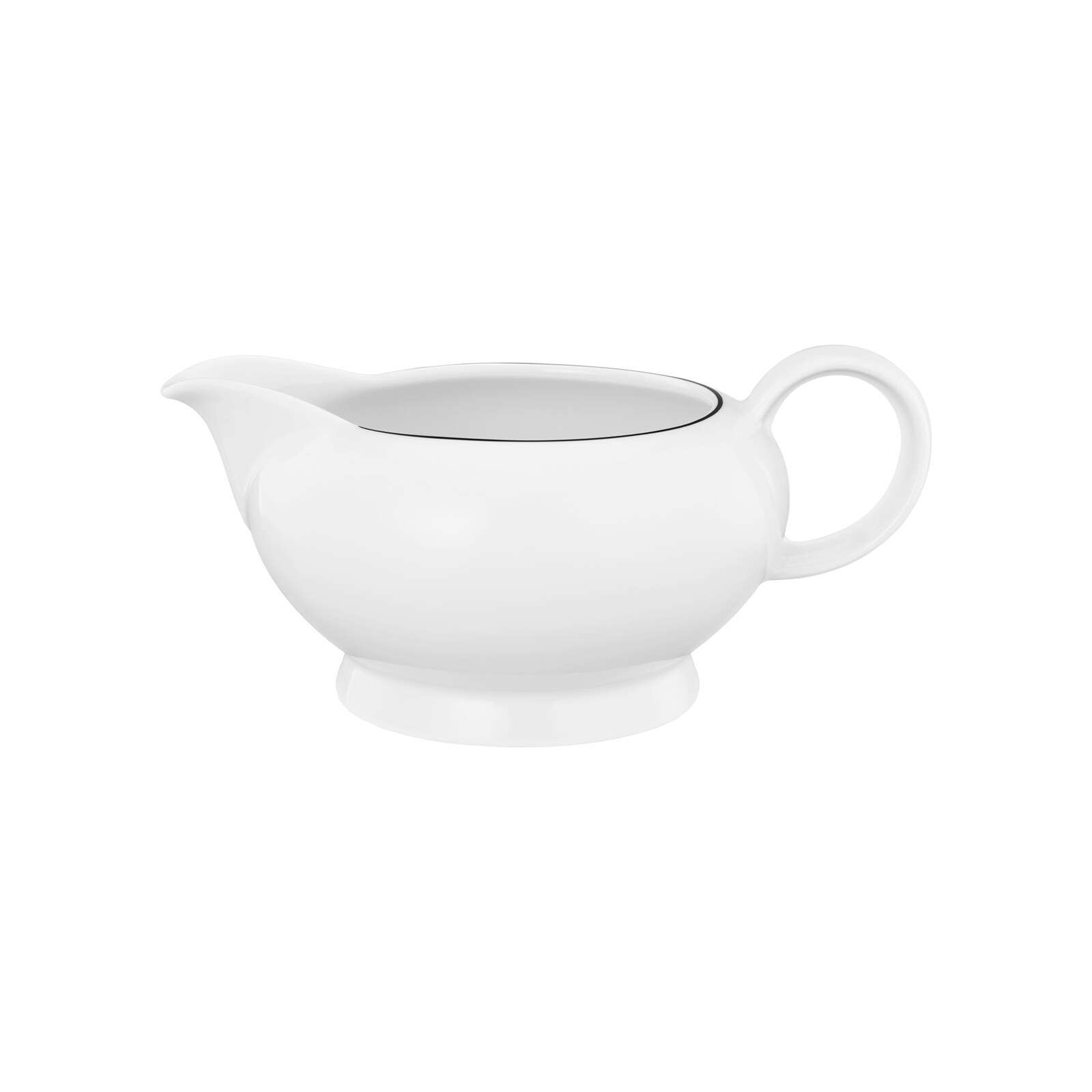 Seltmann Weiden Sauciere Lido Black Line 500 ml - Bild 1