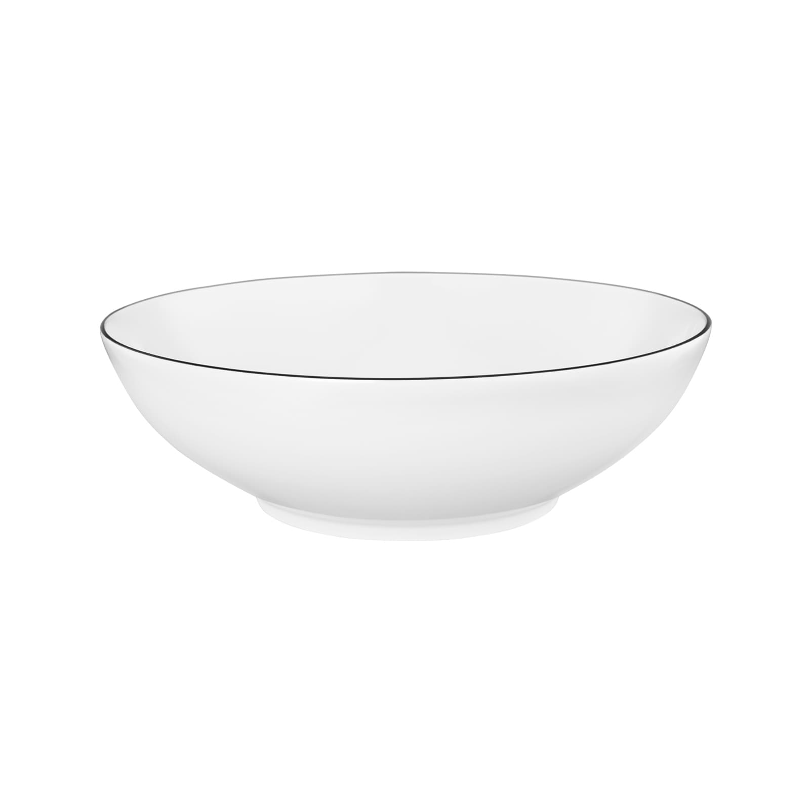 Seltmann Weiden Sch&uuml;ssel rund Lido Black Line &oslash; 23 cm - Bild 1