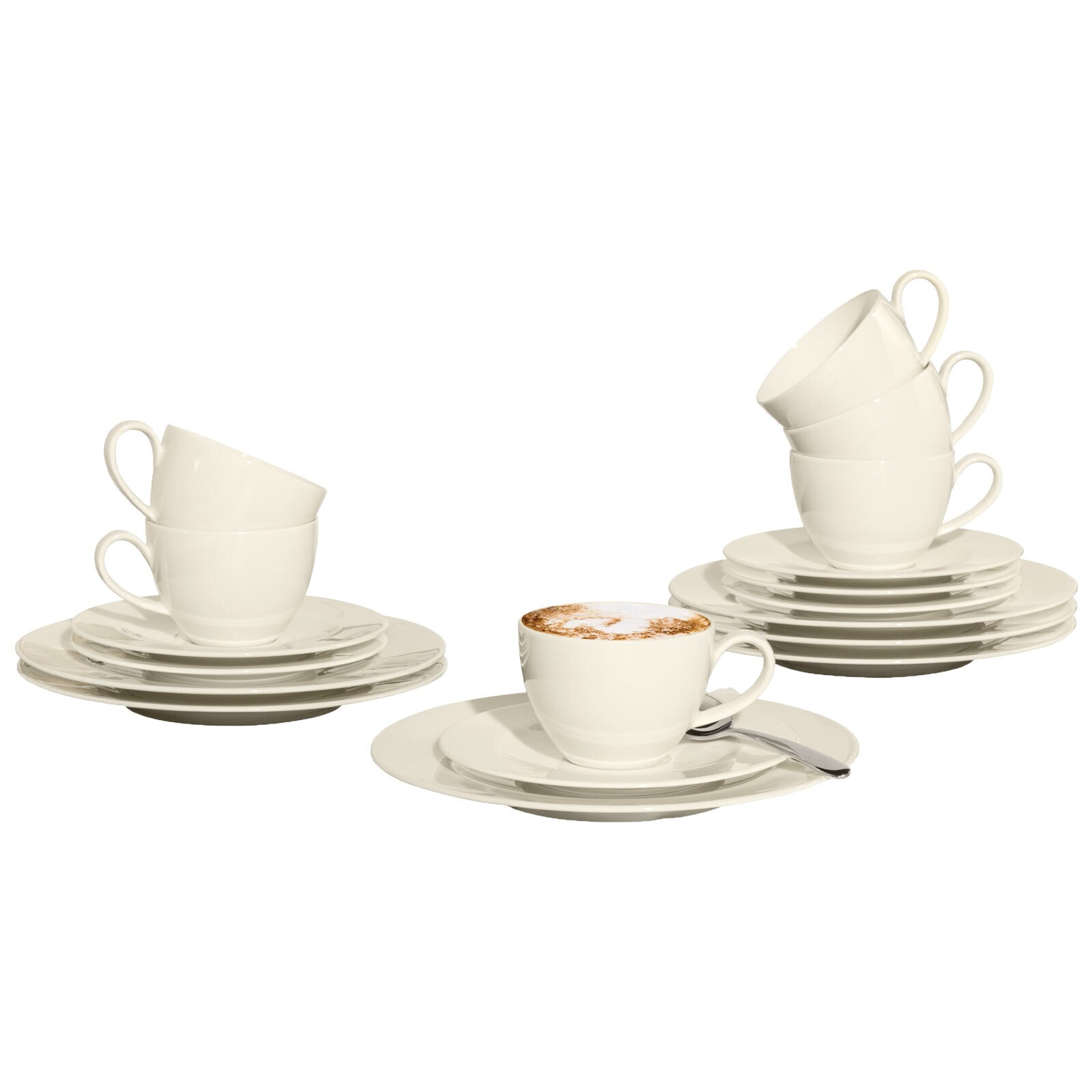 Seltmann Weiden Kaffeeservice Zo&eacute; Fine Diamond 18er Set - Bild 1