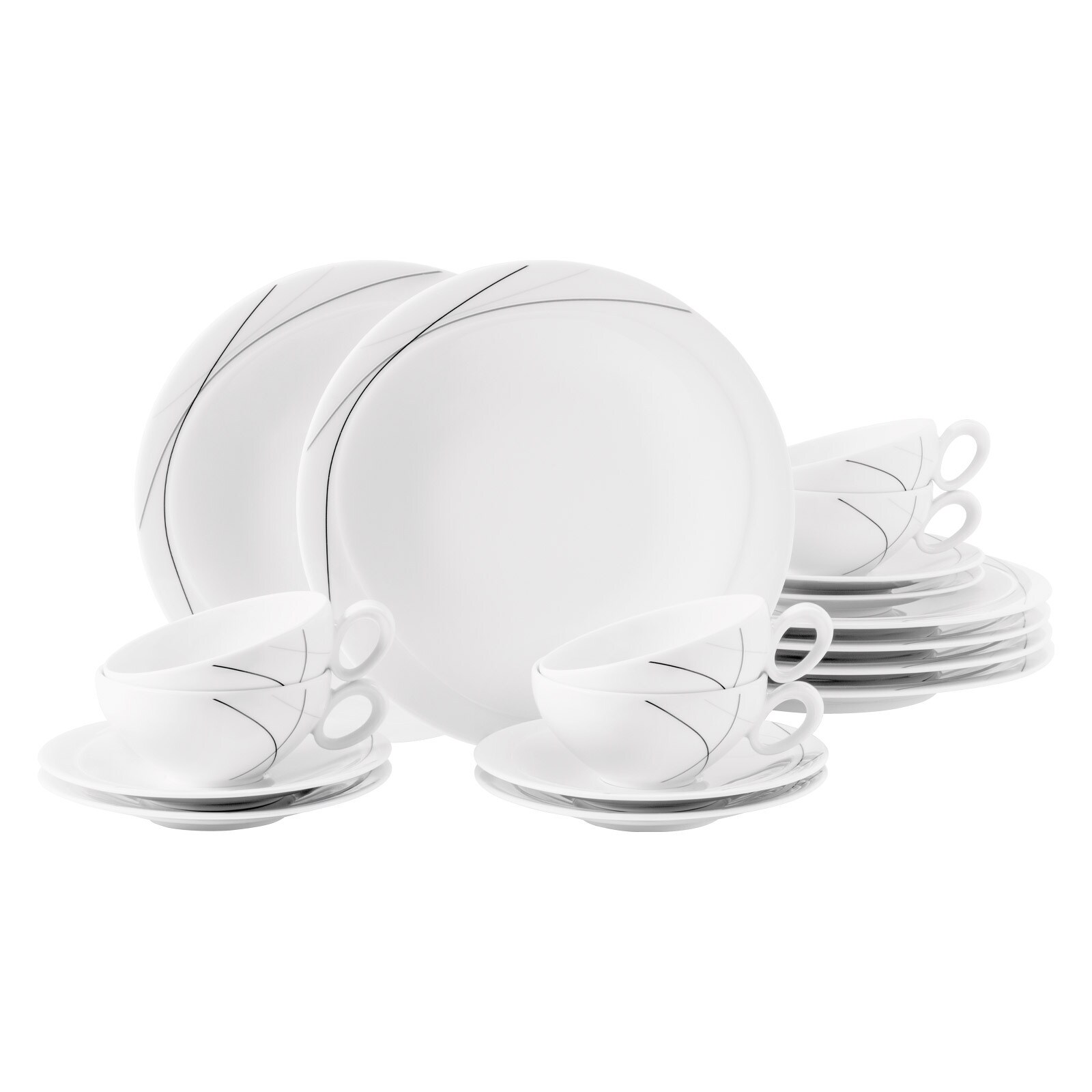 Seltmann Weiden Teeservice Trio Highline 18er Set - Bild 1