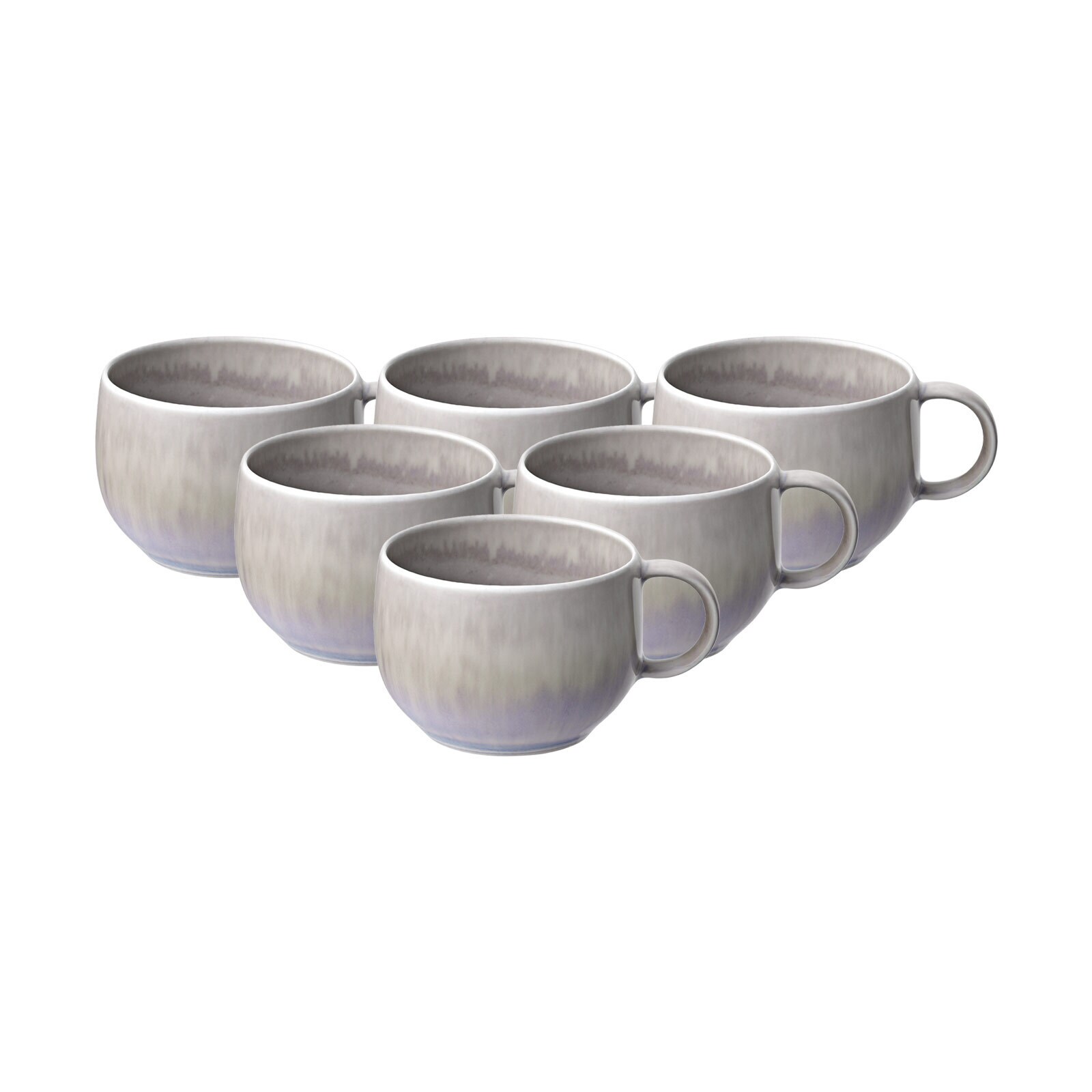 Espressotassen Perlemor Sand  6er Set