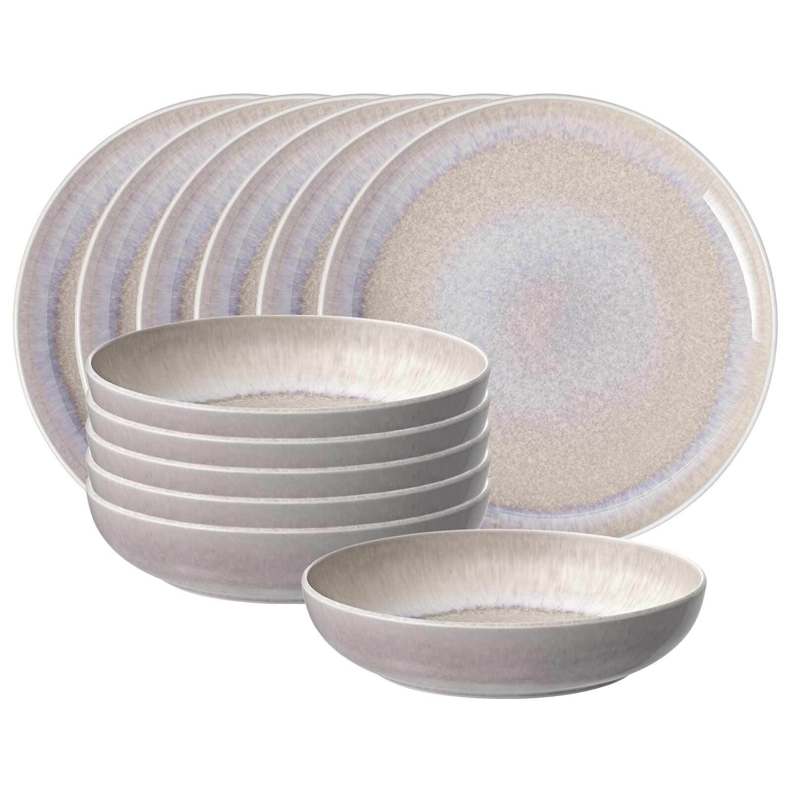 Tafelservice Perlemor Sand 12er Set