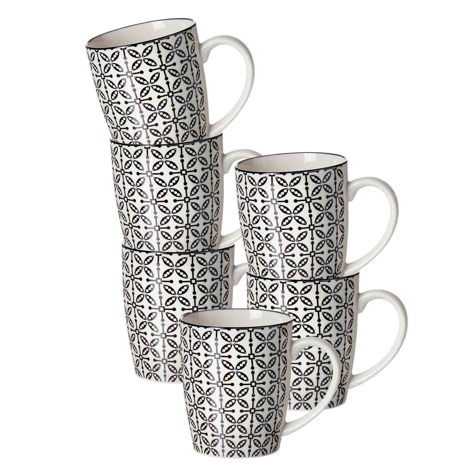 Ritzenhoff & Breker Henkelbecher Takeo Leaves 350 ml 6er Set - Bild 1