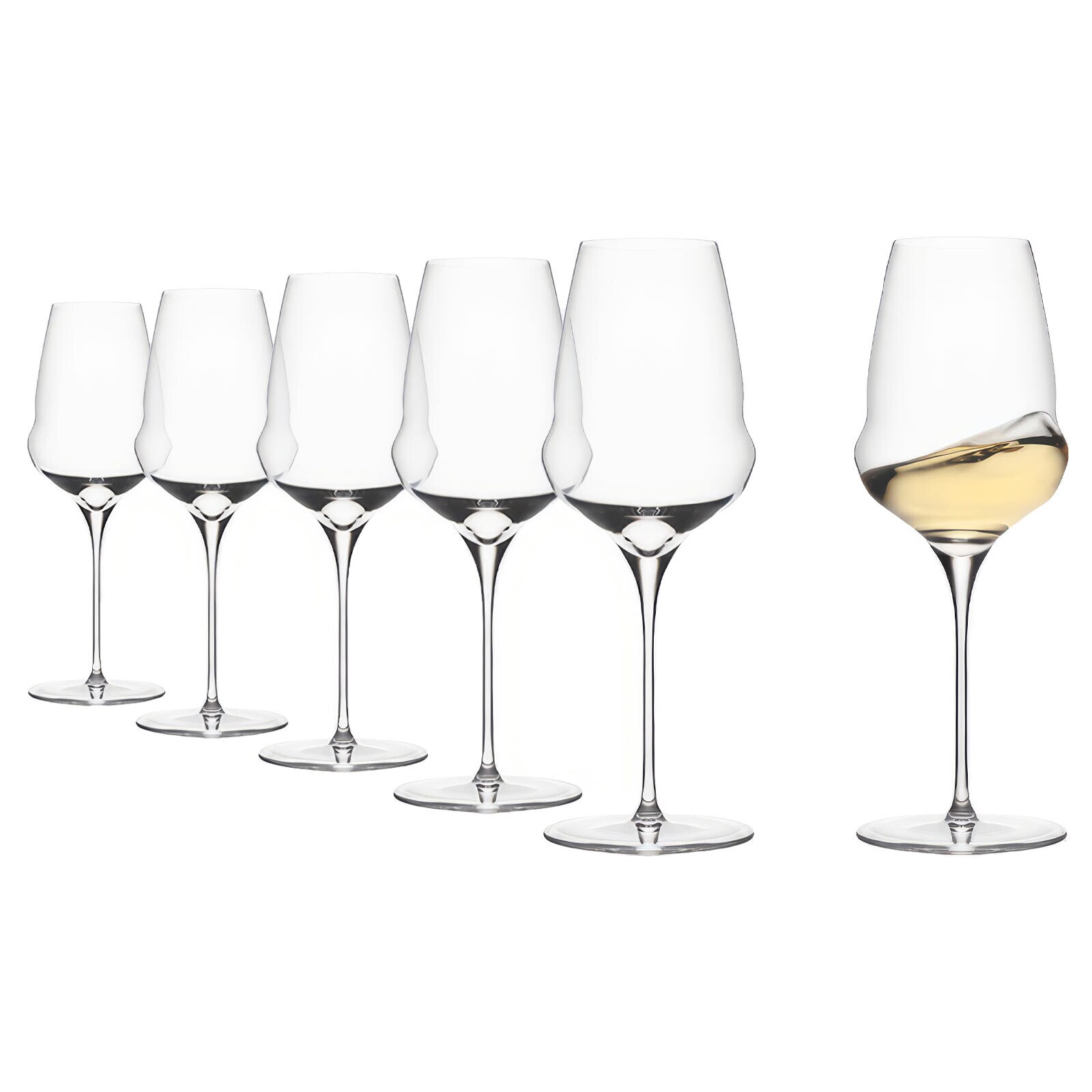 St&ouml;lzle Lausitz Wei&szlig;weingl&auml;ser Cocoon 483 ml 6er Set - Bild 1