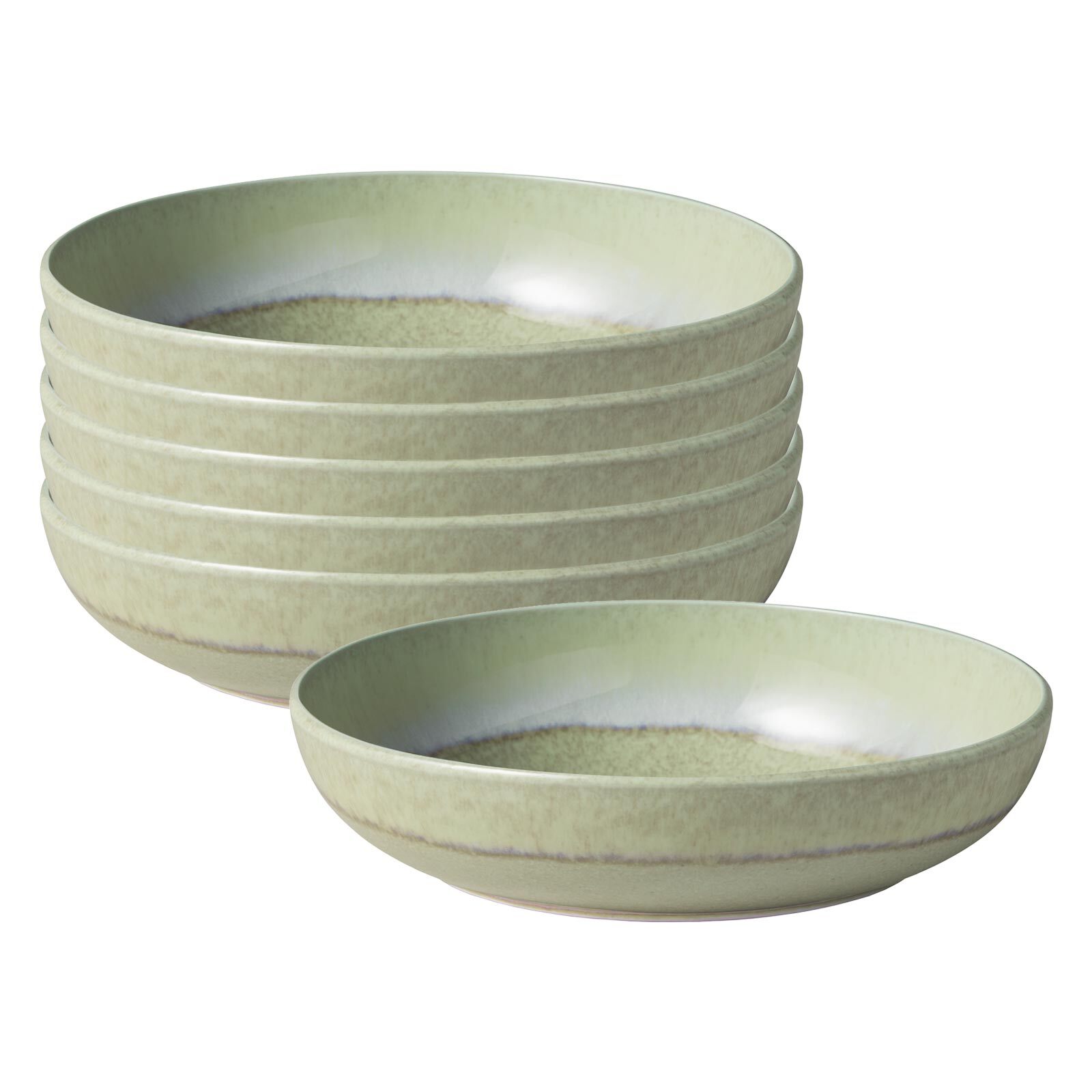 like. by Villeroy & Boch Pastaschalen Perlemor Alga &oslash; 22,2 cm 6er Set - Bild 1