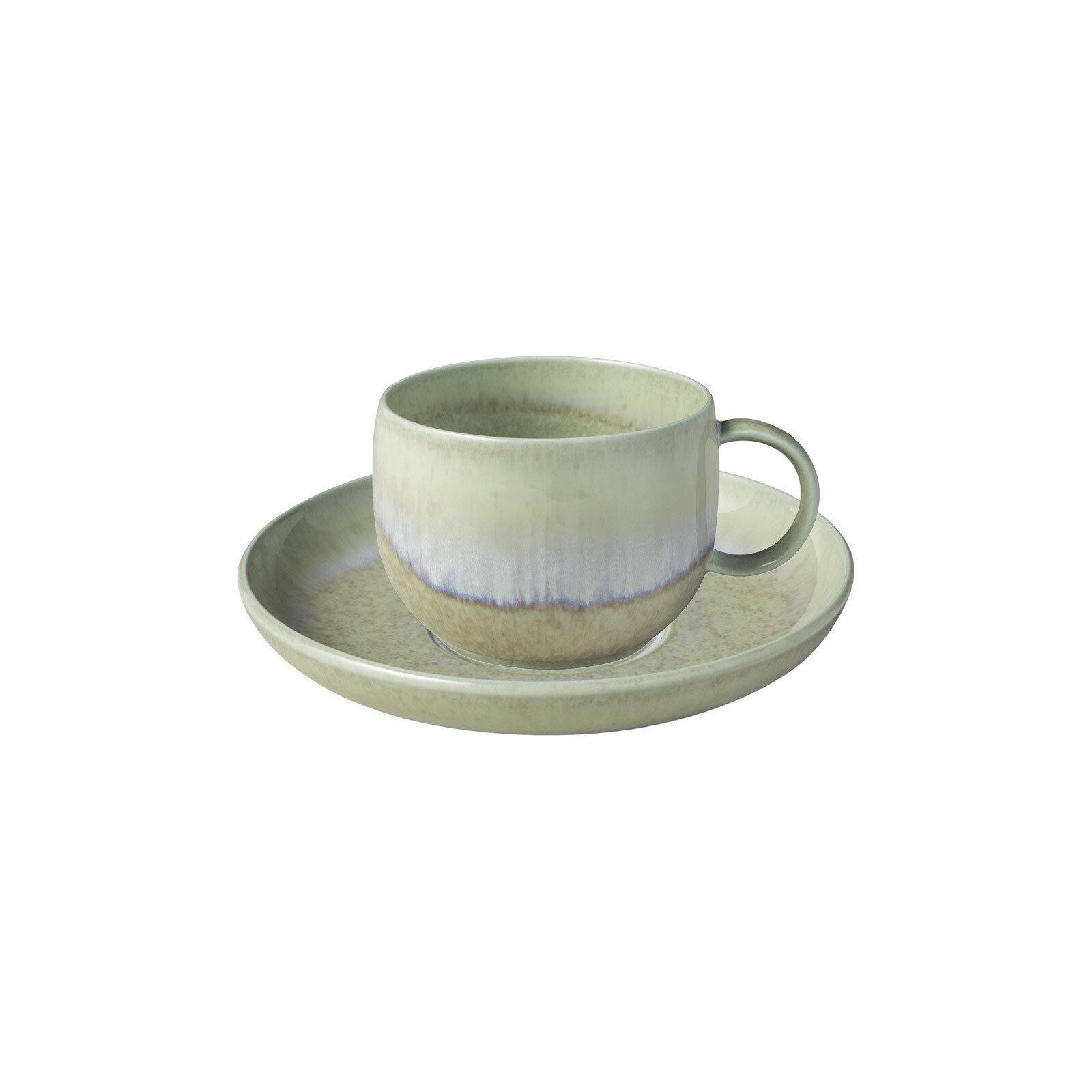 like. by Villeroy & Boch Kaffeetasse mit Untertasse Perlemor Alga 190 ml - Bild 1