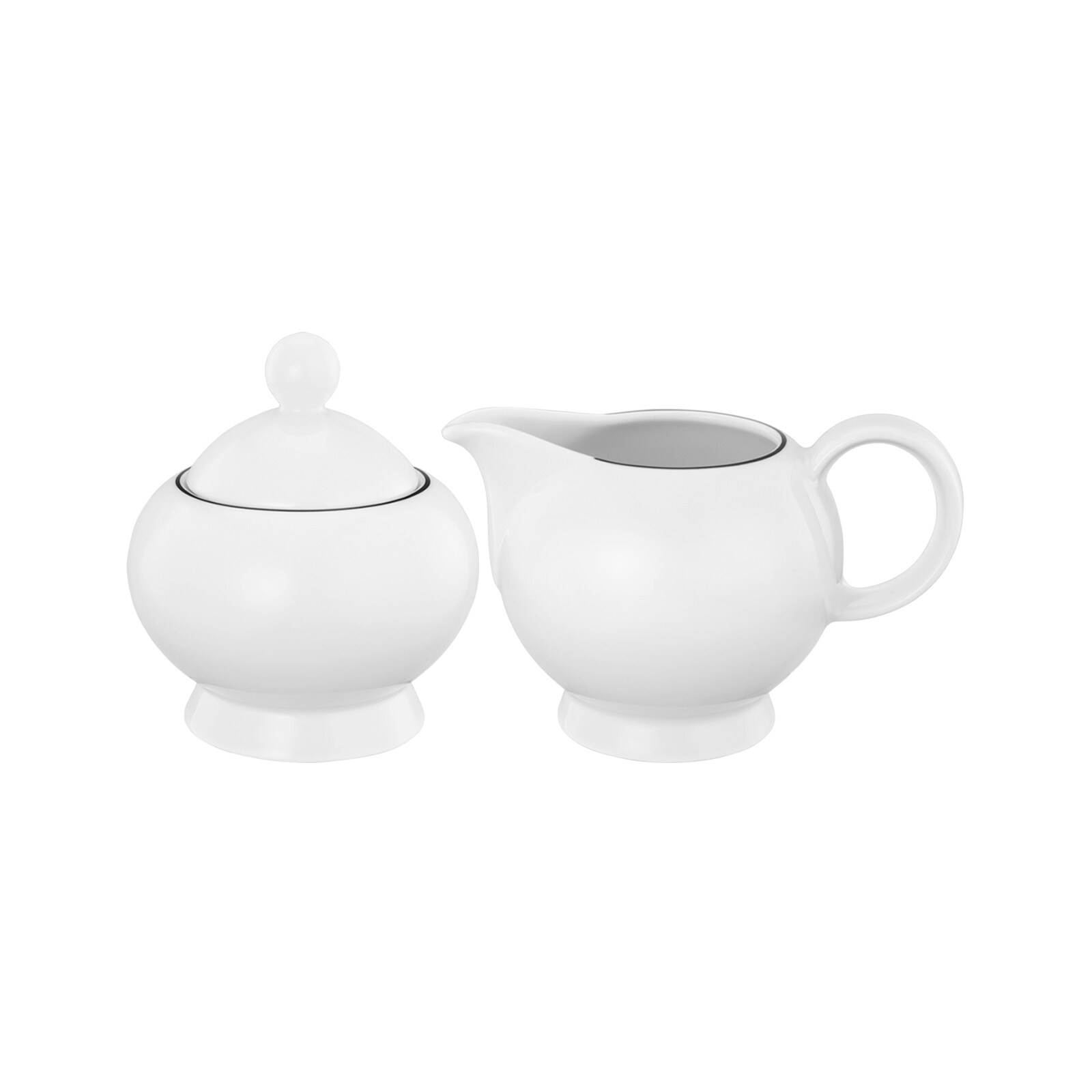 Seltmann Weiden Milch & Zuckerset Lido Black Line 2er Set - Bild 1