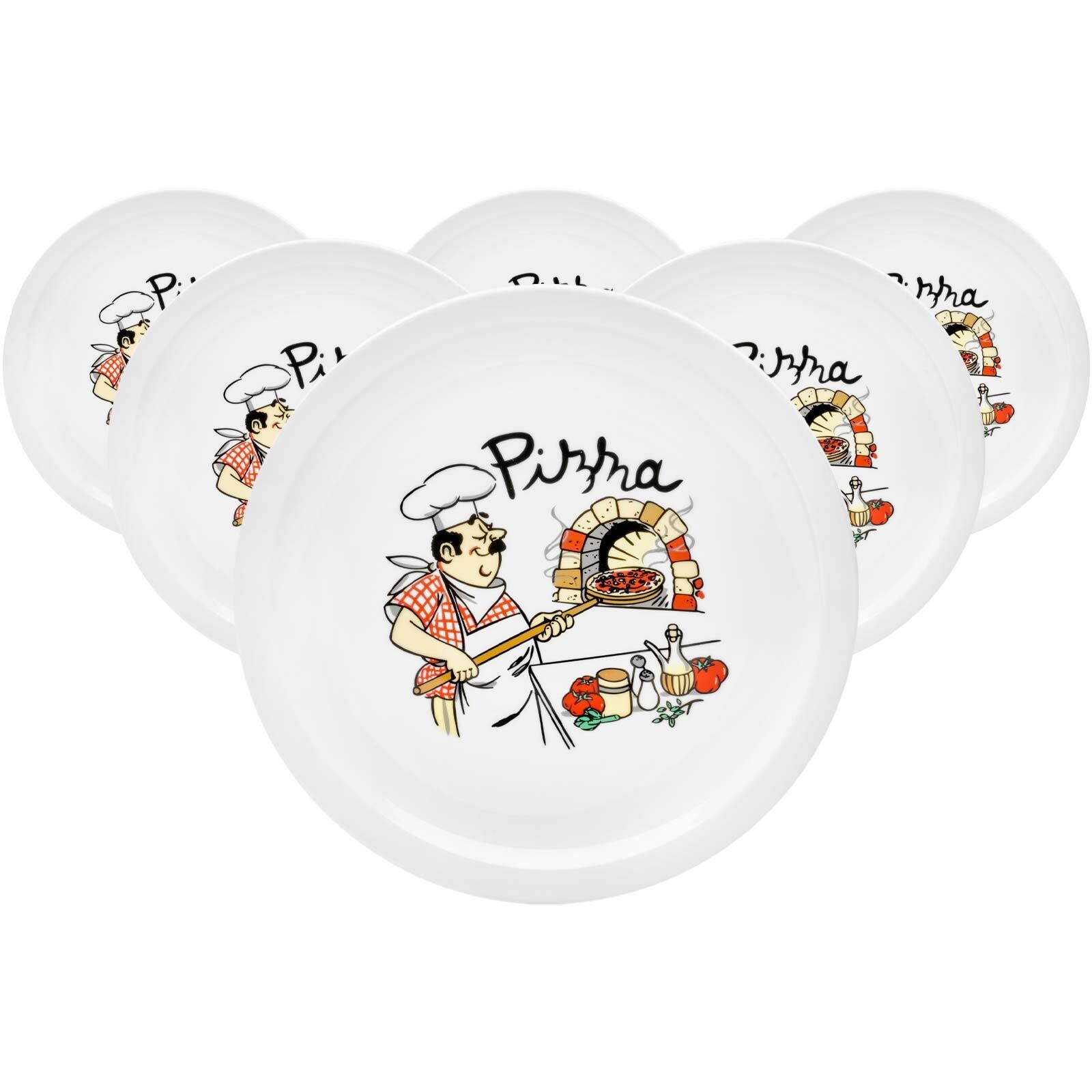 Van Well Pizzateller Küchenchef ø 30,5 cm 6er Set