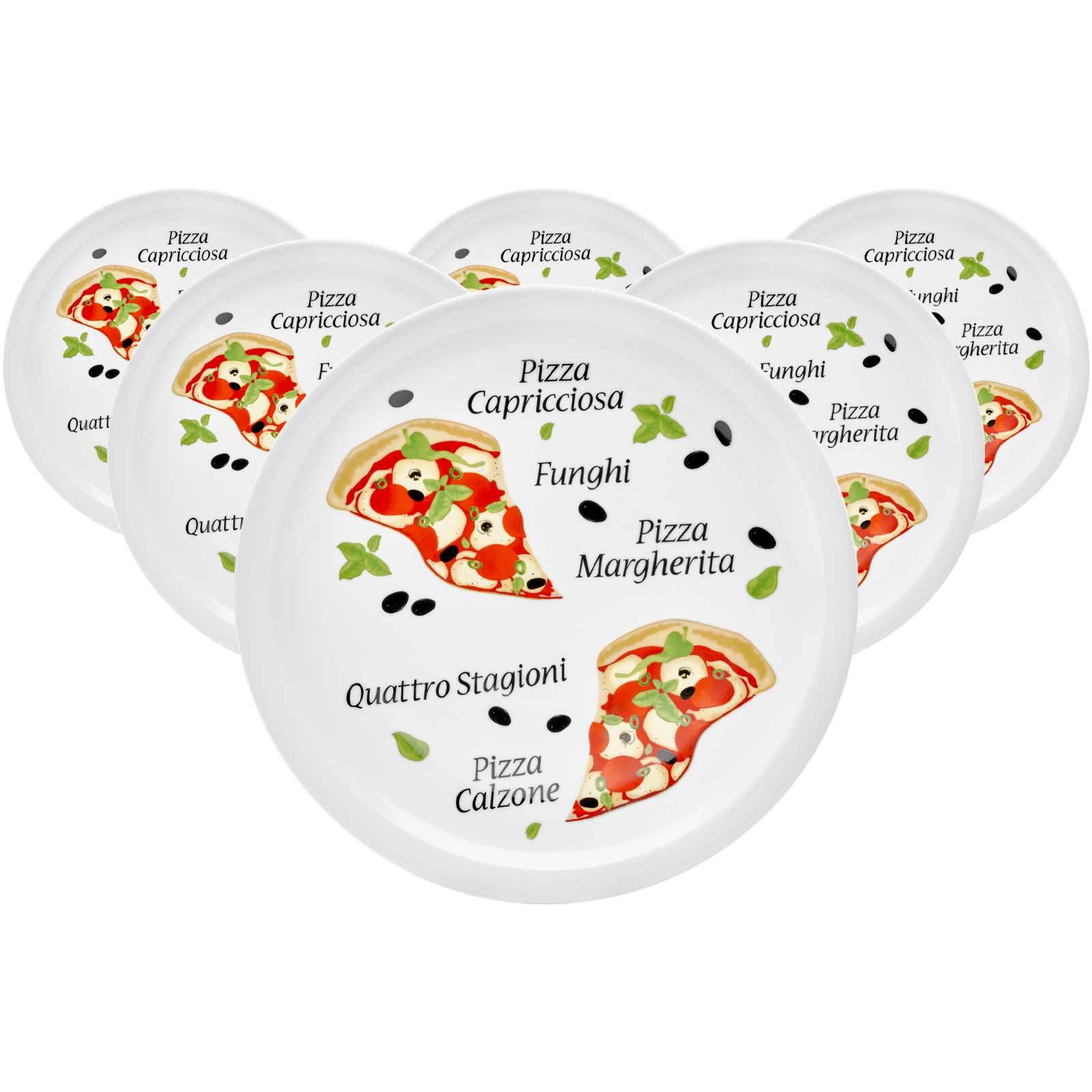 Van Well Pizzateller Margherita &oslash; 30,5 cm 6er Set - Bild 1