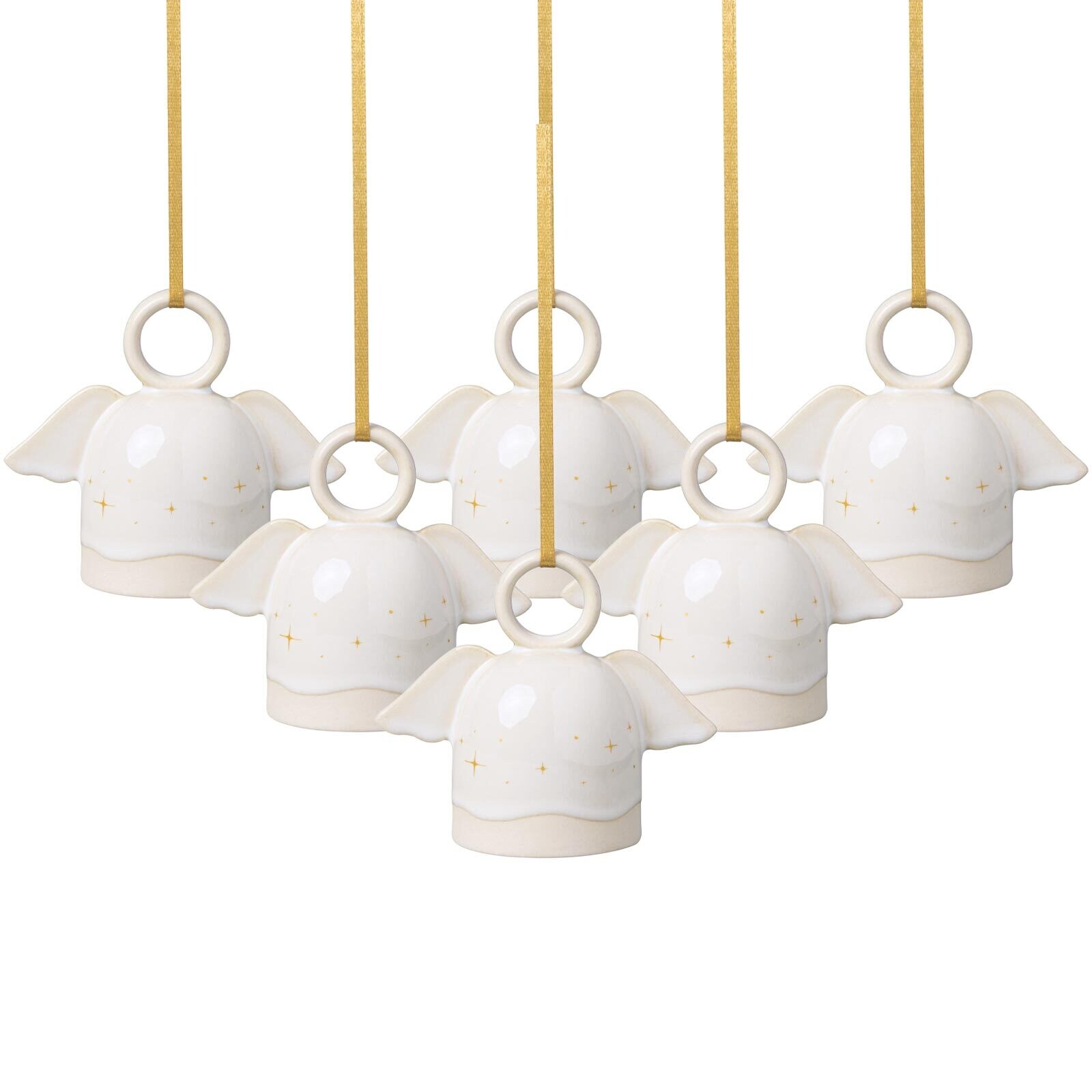 like. by Villeroy & Boch Ornamente Engel Winter Glow 6er Set
