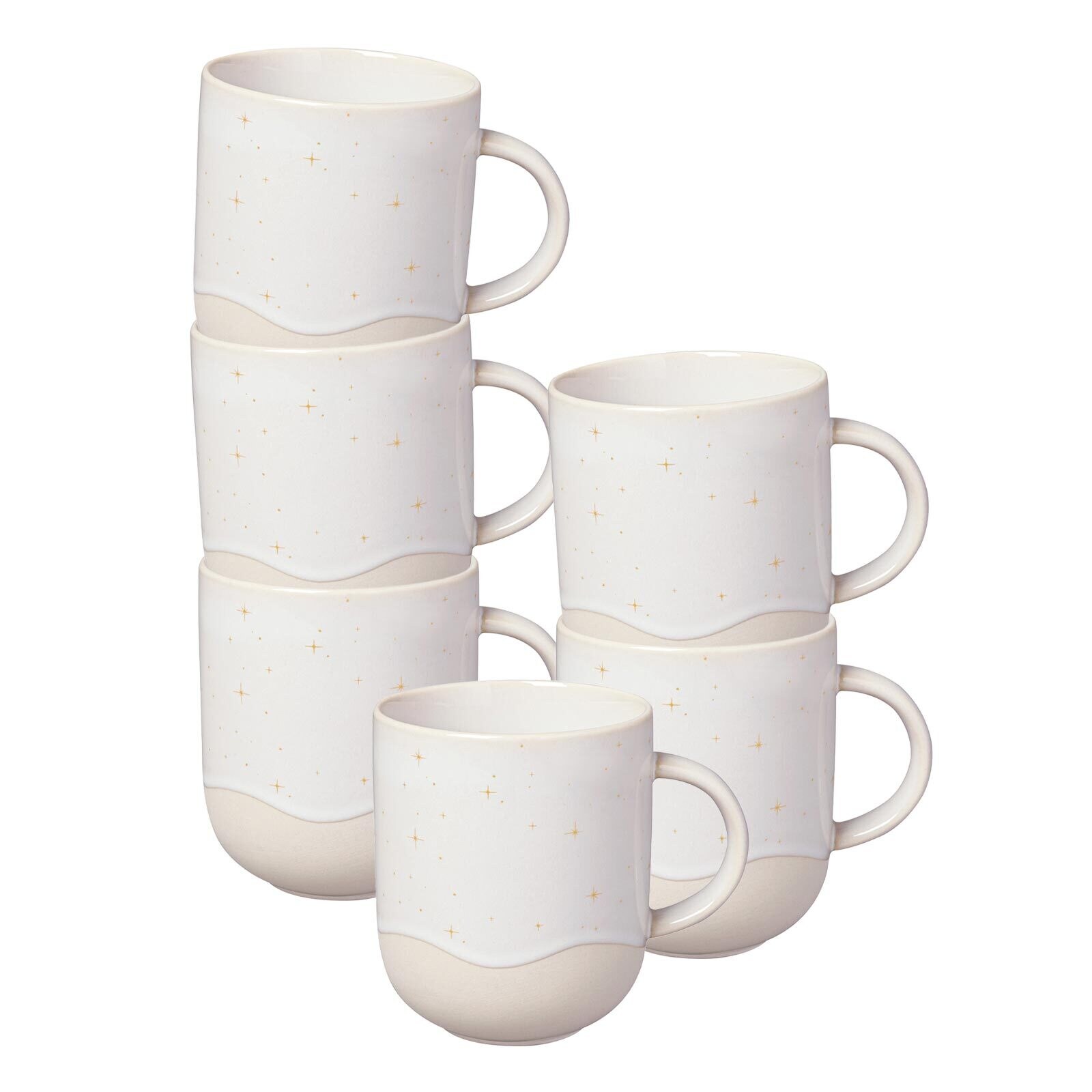 like. by Villeroy & Boch Henkelbecher Winter Glow 360 ml 6er Set