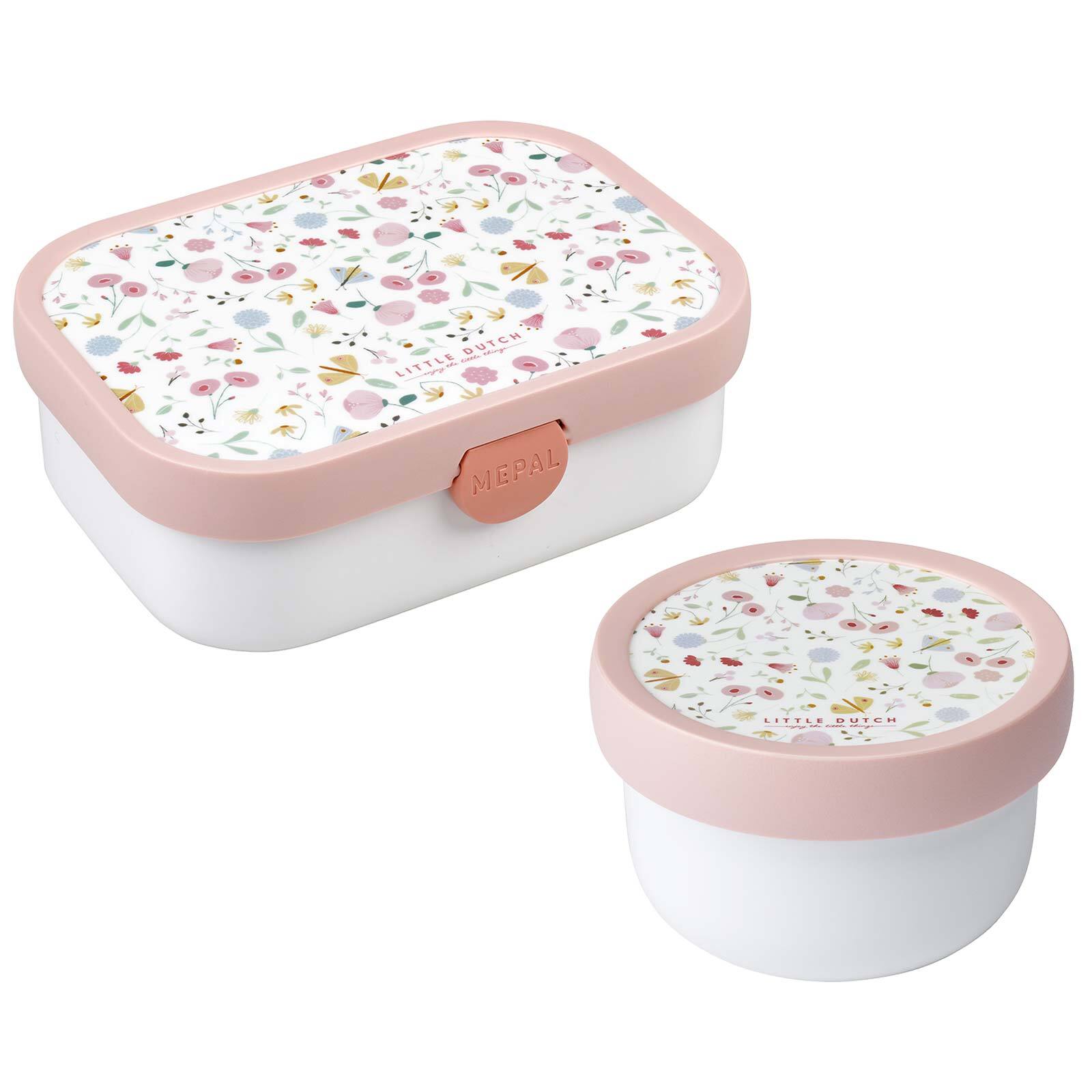 Mepal Obst- und Bentobox Flowers & Butterflies Campus 300 & 750 ml - Bild 1