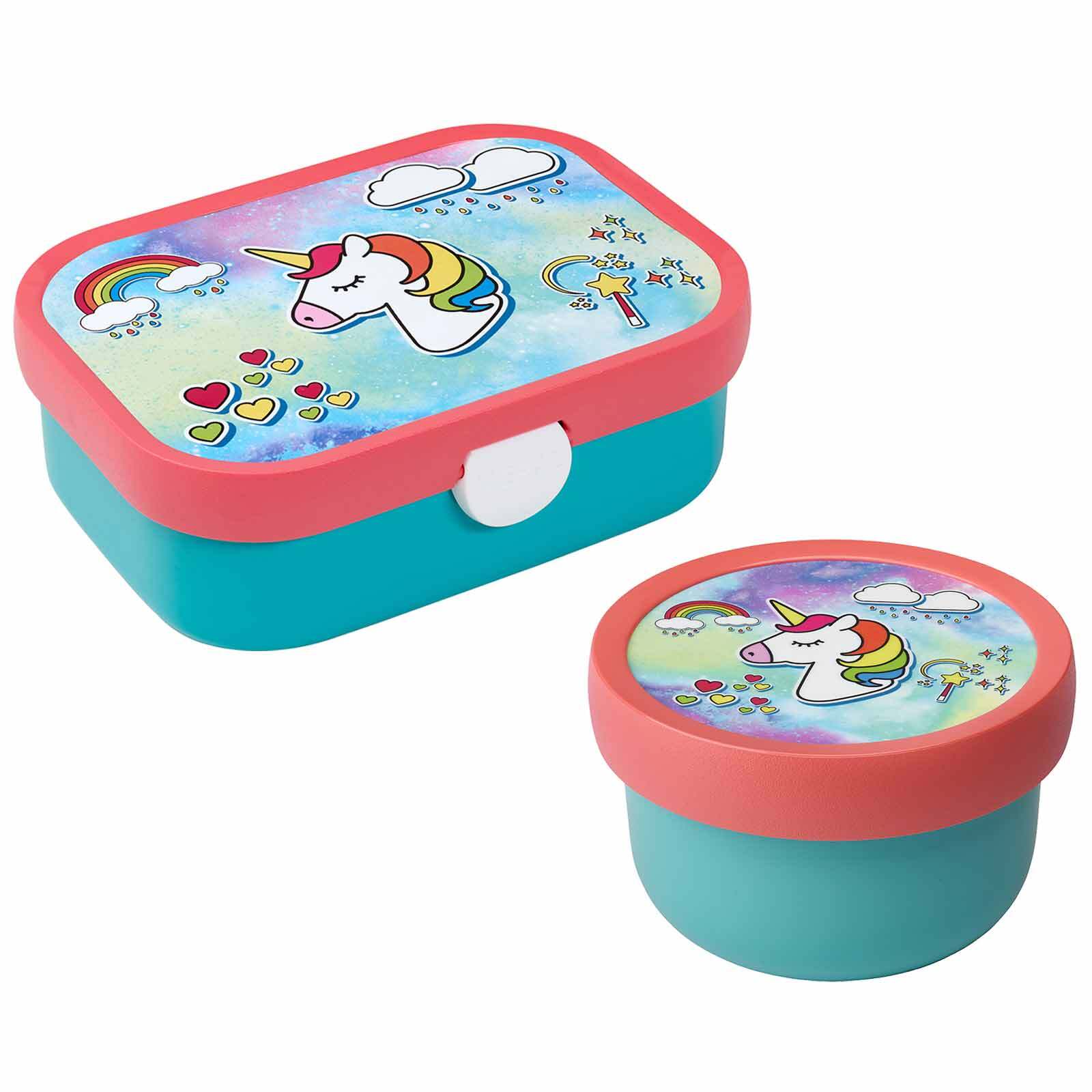 Mepal Obst- und Bentobox Einhorn Campus 300 & 750 ml - Bild 1