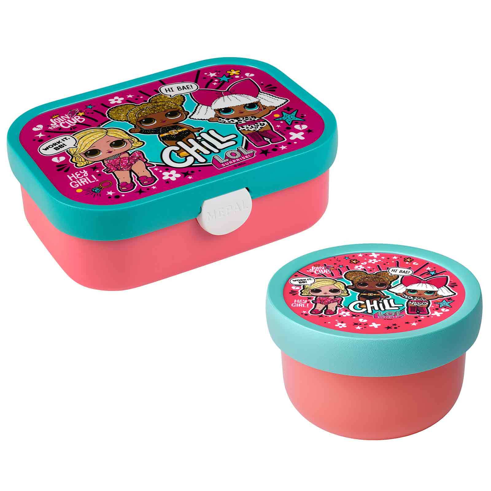 Mepal Obst- und Bentobox L.O.L. Surprise Campus 300 & 750 ml - Bild 1