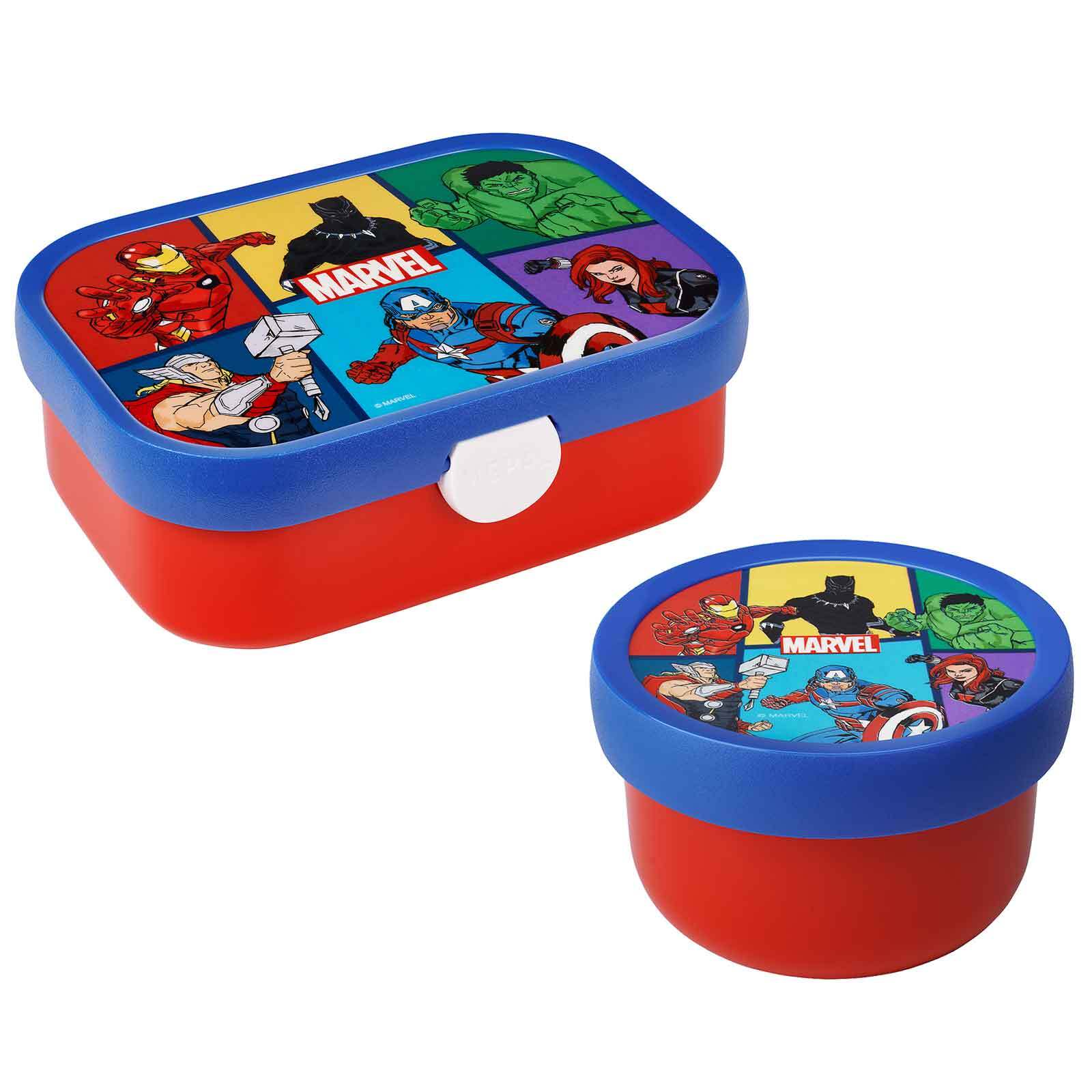 Mepal Obst- und Bentobox Avengers Campus 300 & 750 ml - Bild 1