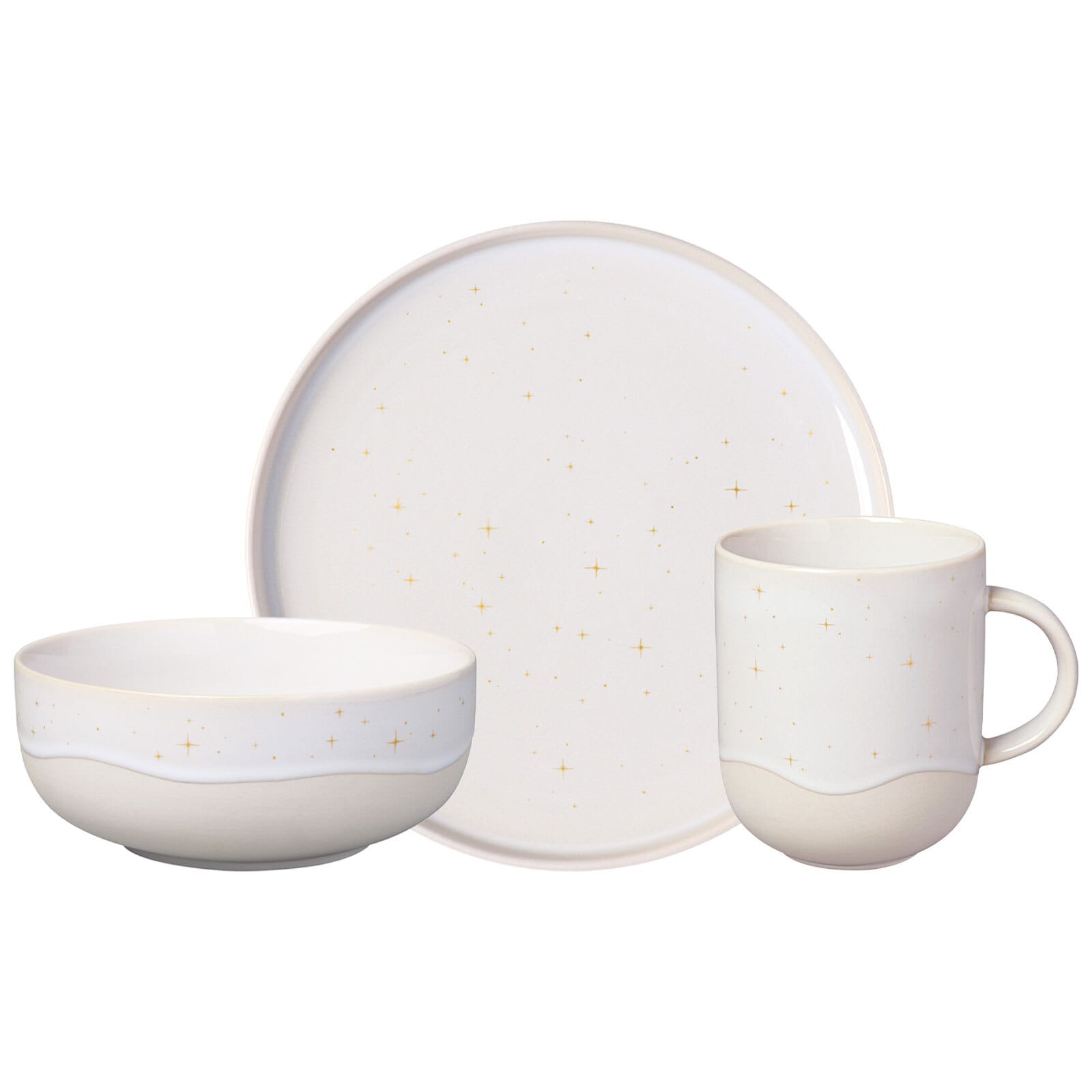 like. by Villeroy & Boch Frühstücks-Set Winter Glow 3er Set