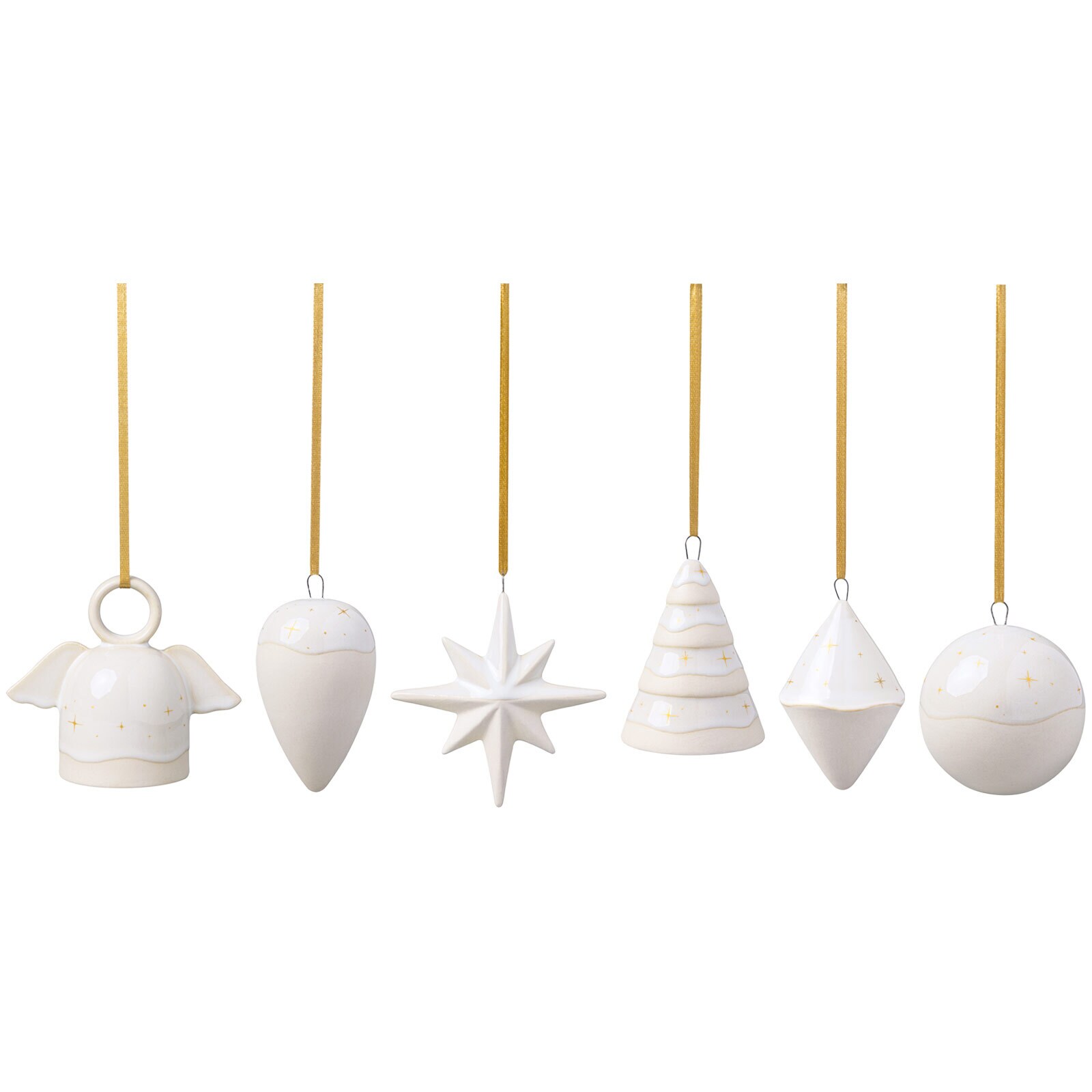 like. by Villeroy & Boch Ornamente-Set Winter Glow 6er Set
