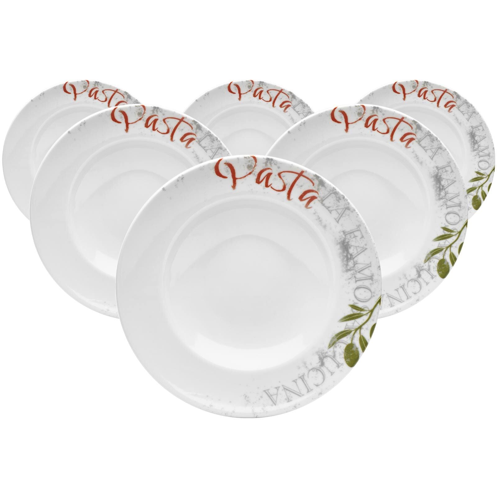 Van Well Pastateller Famosa &oslash; 27 cm 6er Set - Bild 1