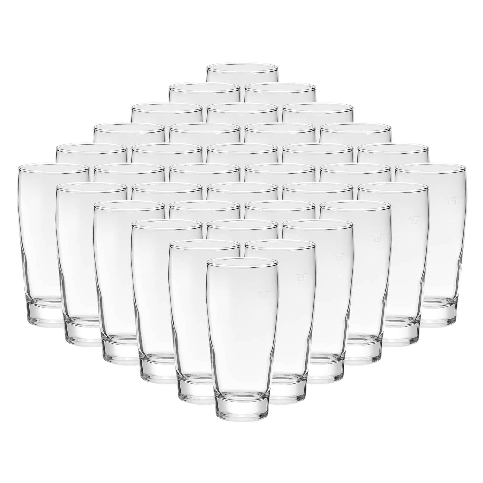 Van Well Willi Becher geeicht 0,2 l 36er Set - Bild 1