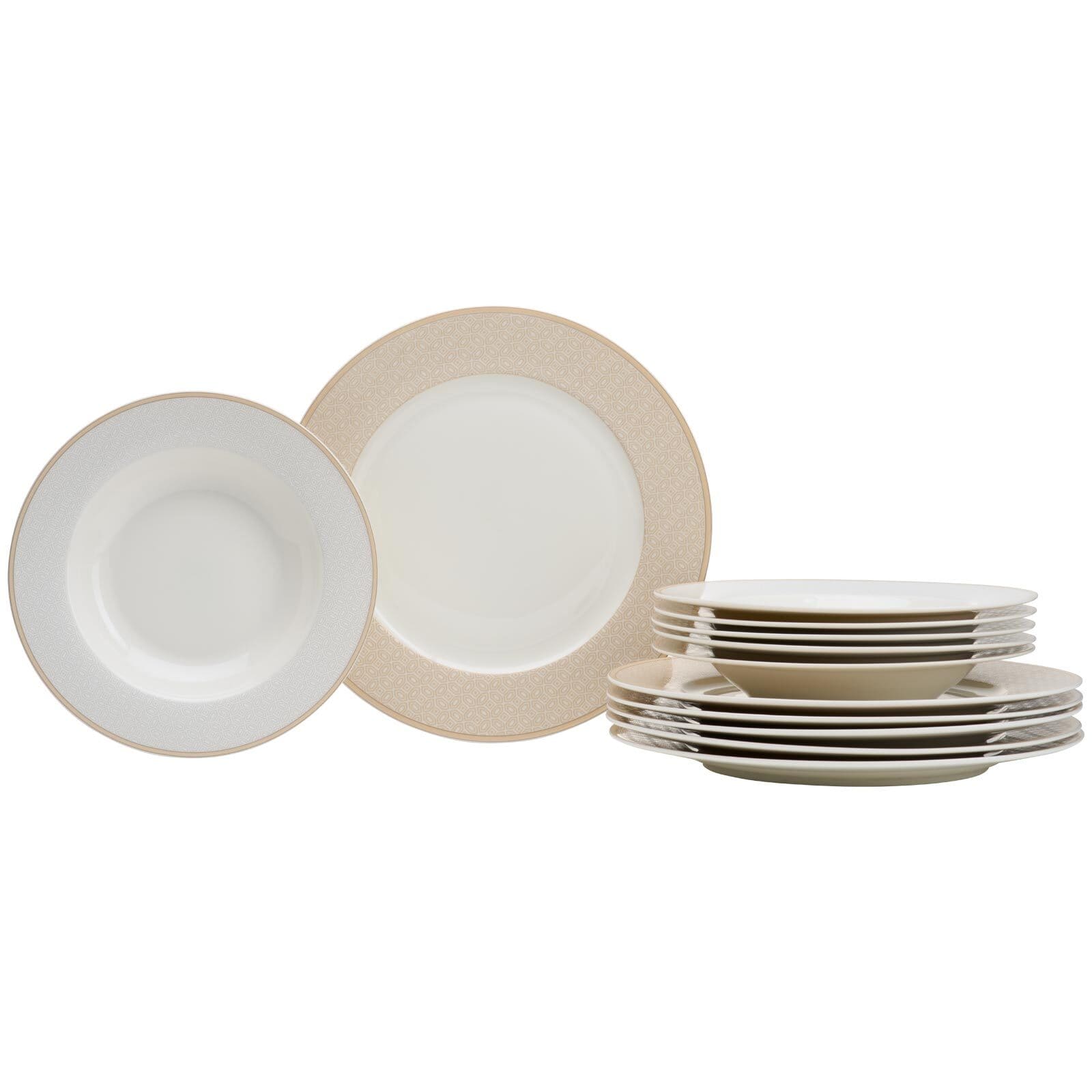 Ritzenhoff & Breker Tafelservice Geo 12er Set - Bild 1