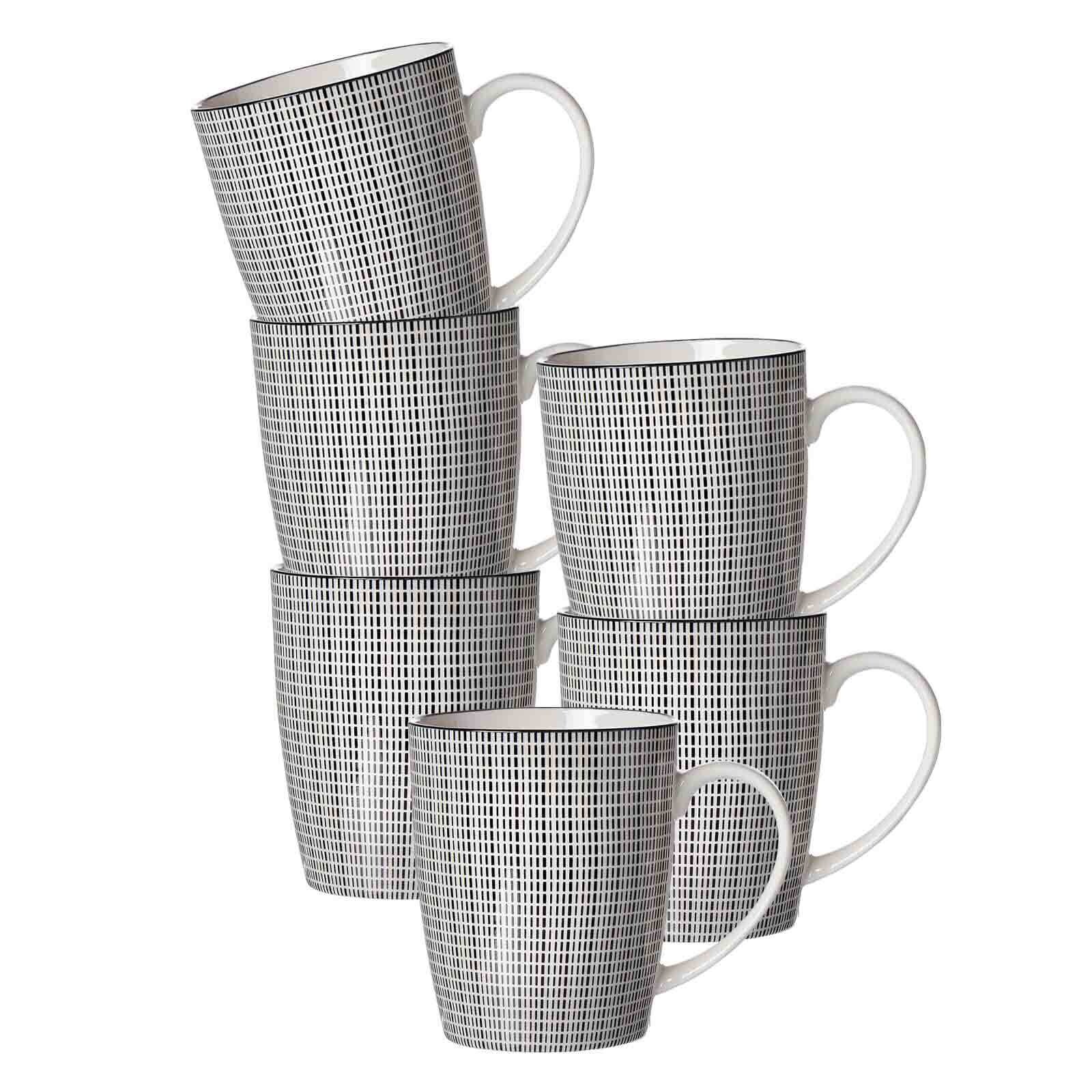 Ritzenhoff & Breker Henkelbecher Takeo Stripes 350 ml 6er Set