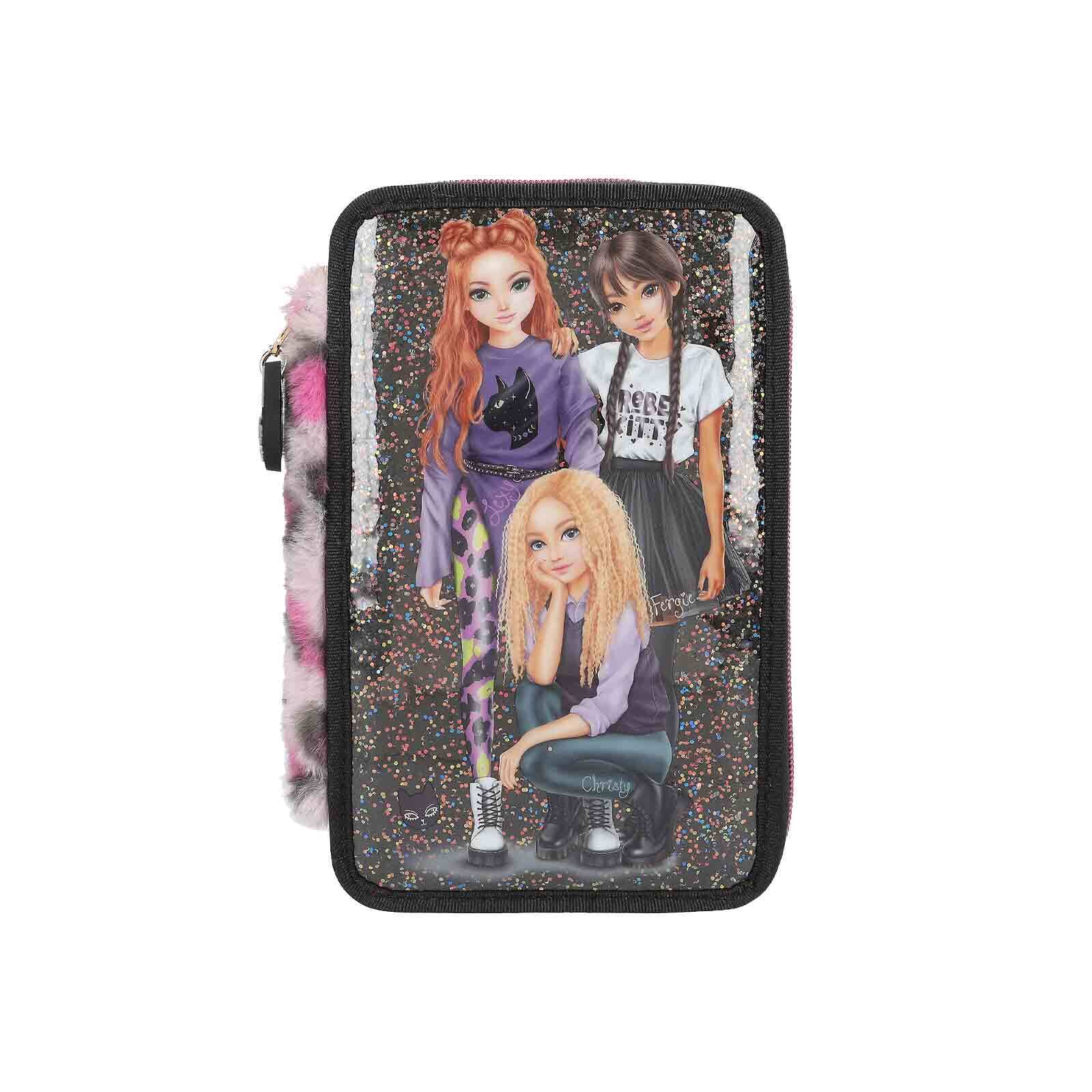 Depesche 3-Fach Federtasche TOPModel 7,5 x 13 x 20 cm - Bild 1