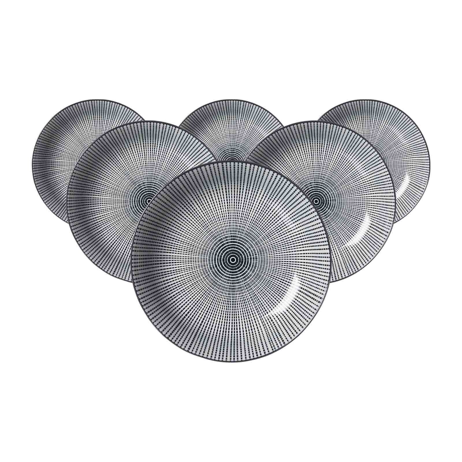 Ritzenhoff & Breker Suppenteller Takeo Stripes ø 20,5 cm 6er Set