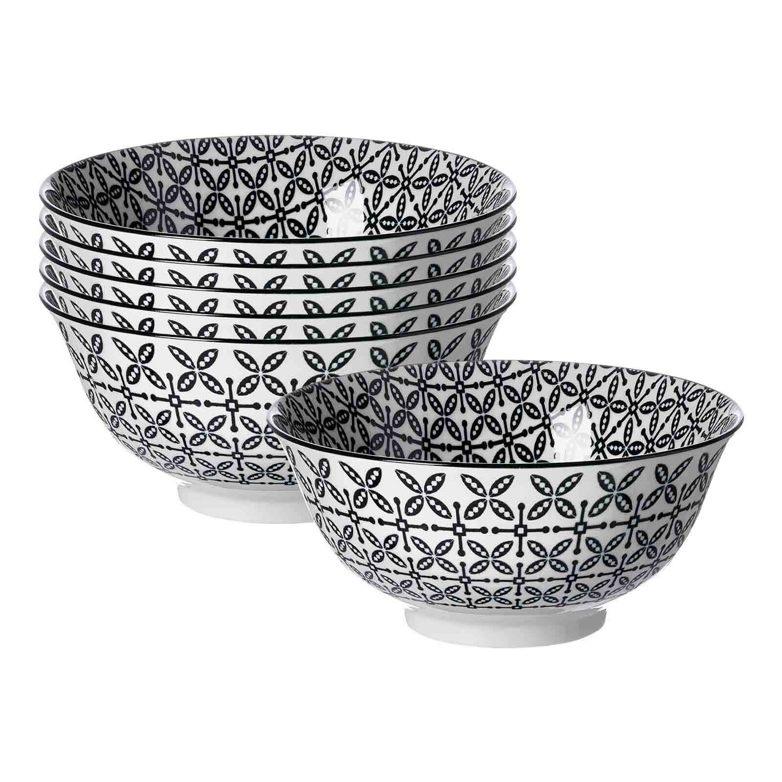 Ritzenhoff & Breker M&uuml;slischalen Takeo Leaves &oslash; 15,5 cm 6er Set - Bild 1