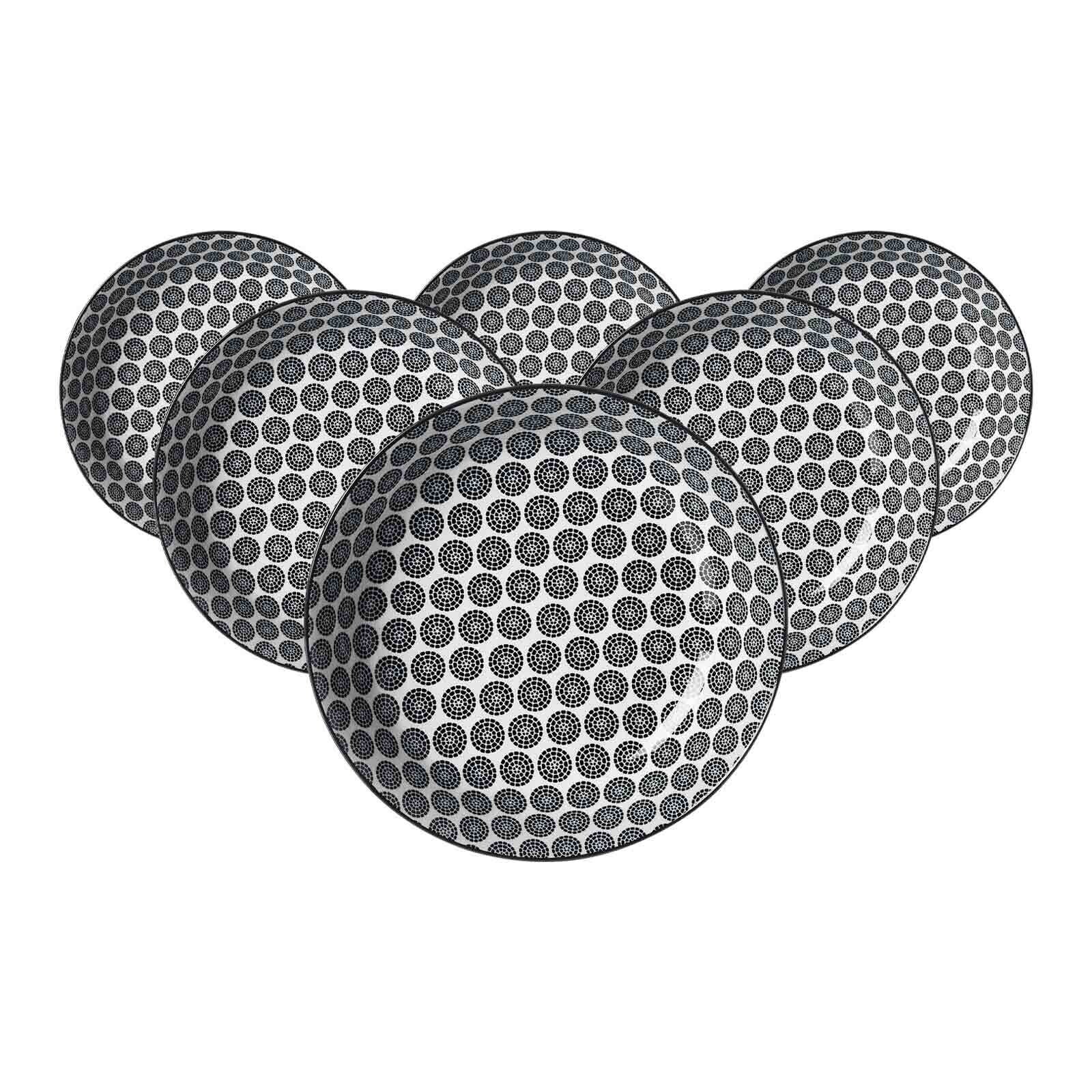 Ritzenhoff & Breker Suppenteller Takeo Circles ø 20,5 cm 6er Set