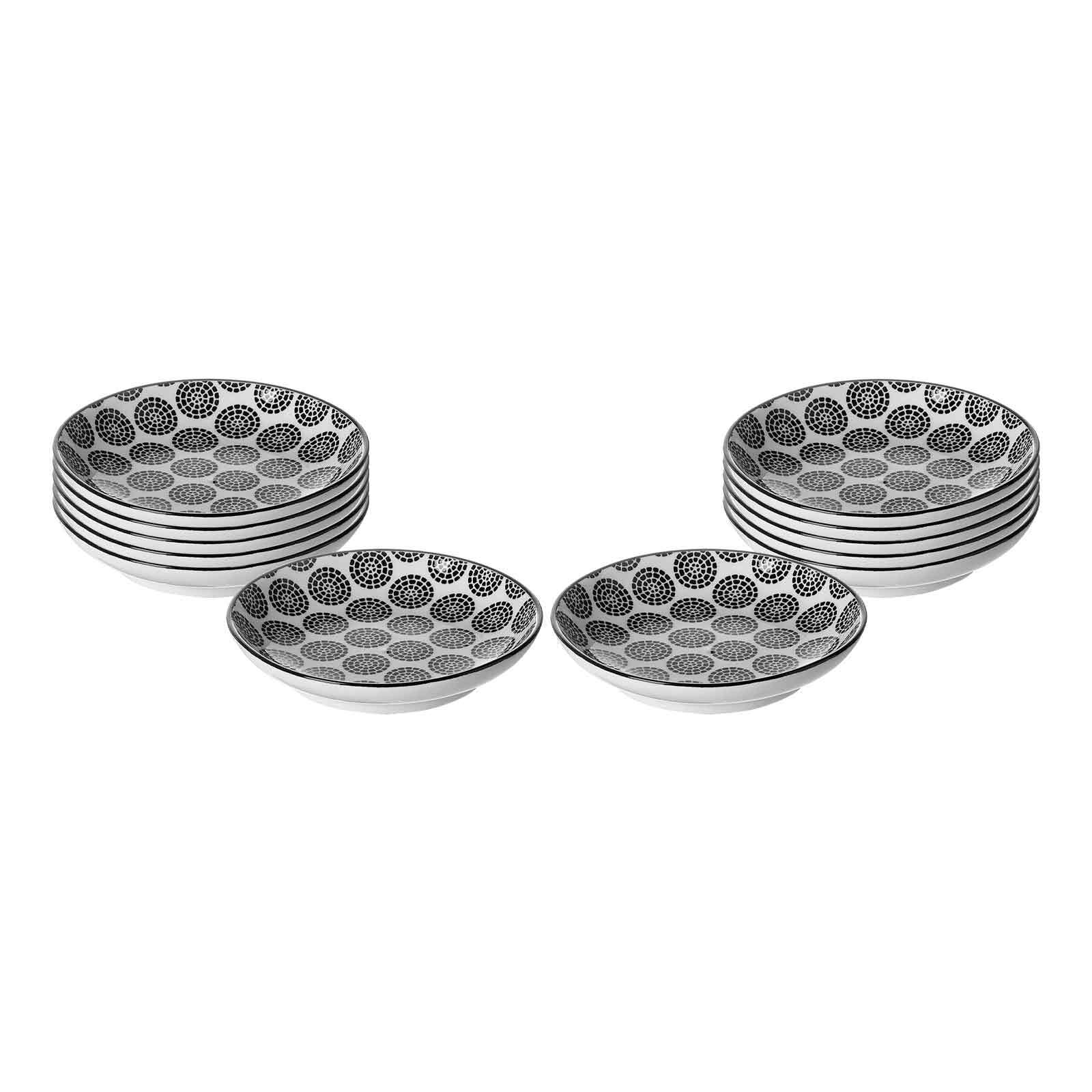 Ritzenhoff & Breker Dipschalen Takeo Circles &oslash; 10 cm 12er Set - Bild 1