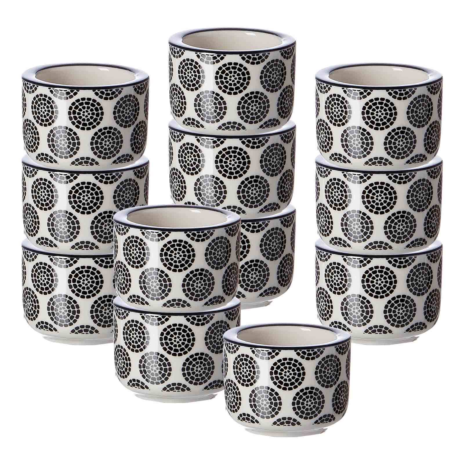 Ritzenhoff & Breker Teelichthalter Takeo Circles &oslash; 6 cm 12er Set - Bild 1