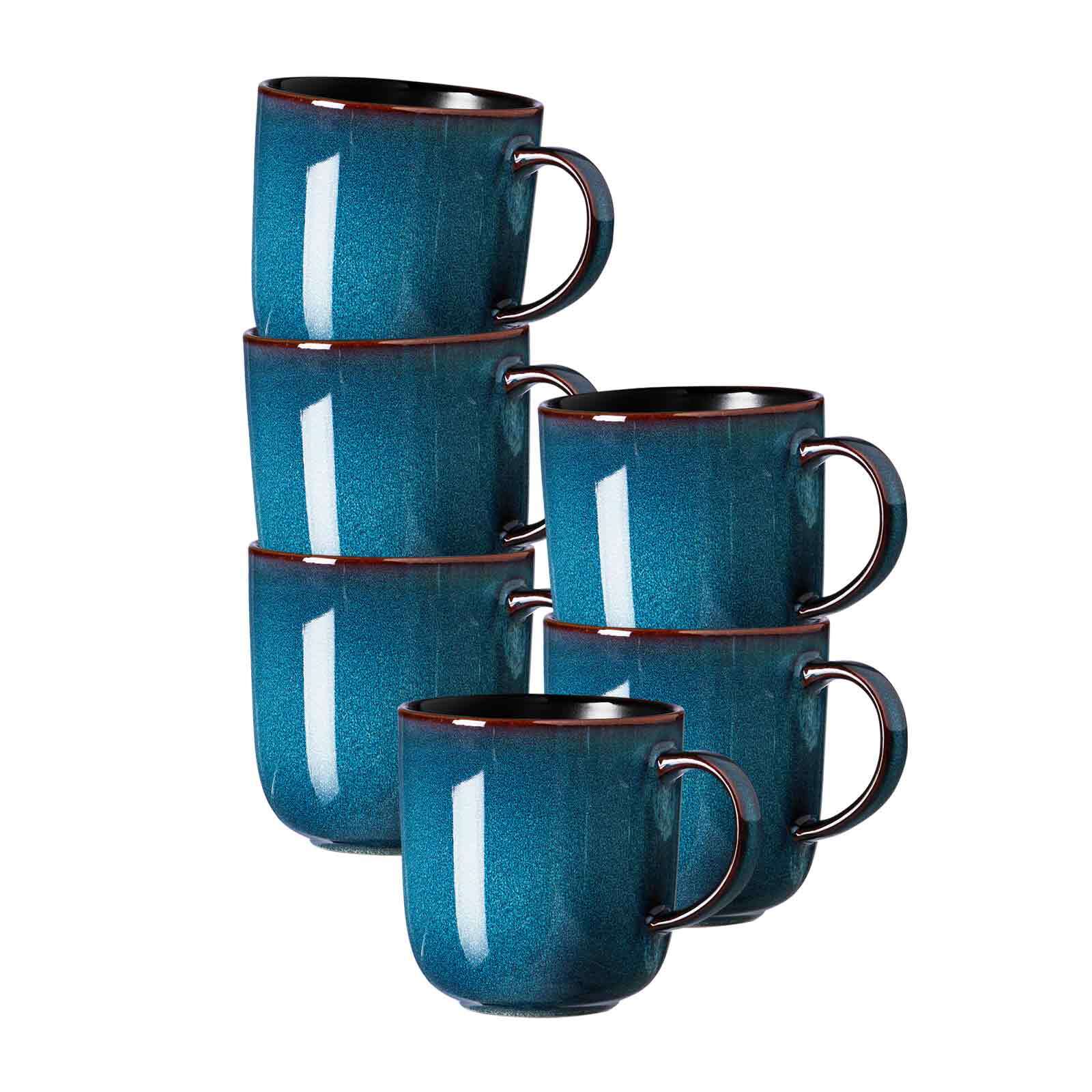 Ritzenhoff & Breker Kaffeebecher Bali 400 ml 6er Set - Bild 1