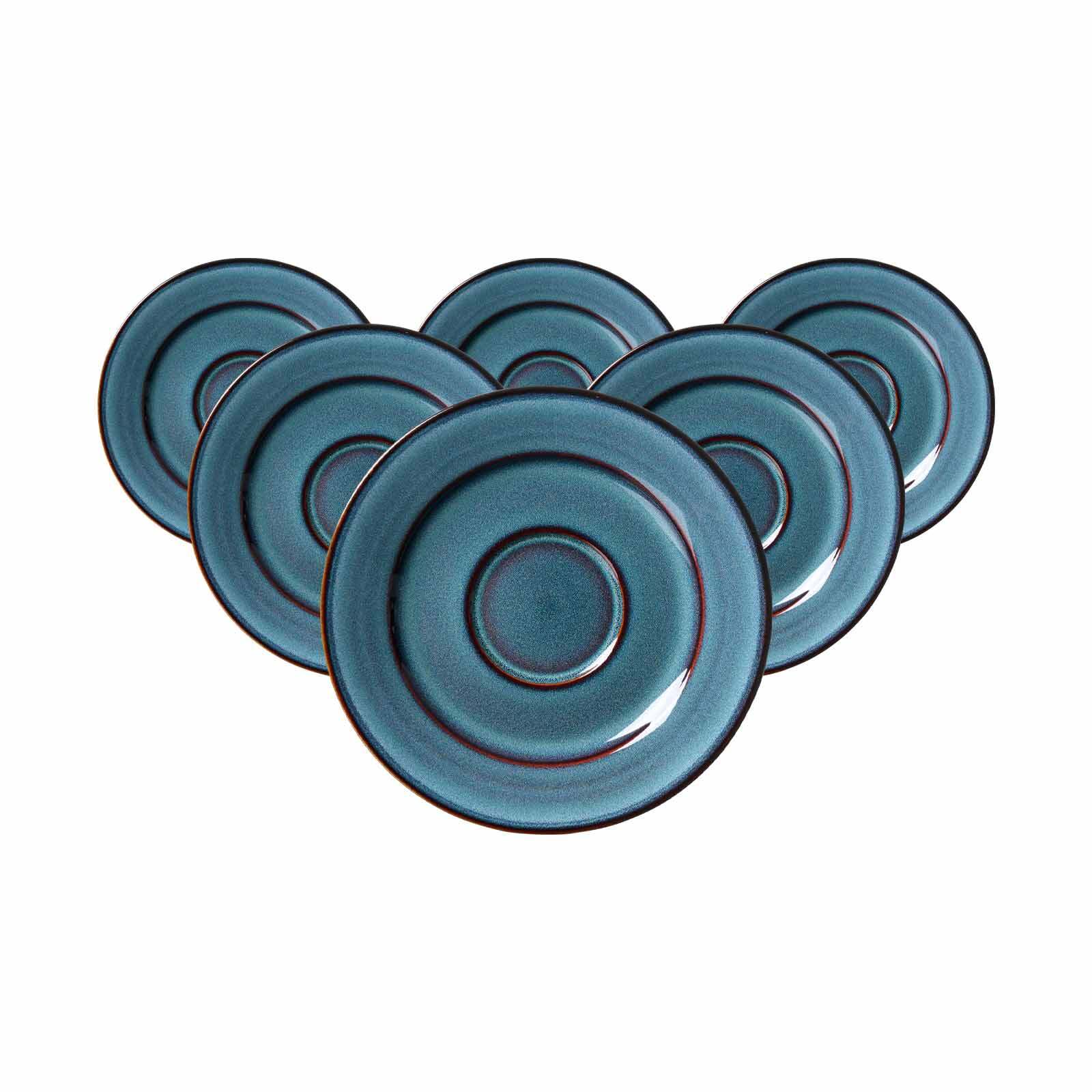 Ritzenhoff & Breker Kaffeeuntertassen Bali &oslash; 15,5 cm 6er Set - Bild 1