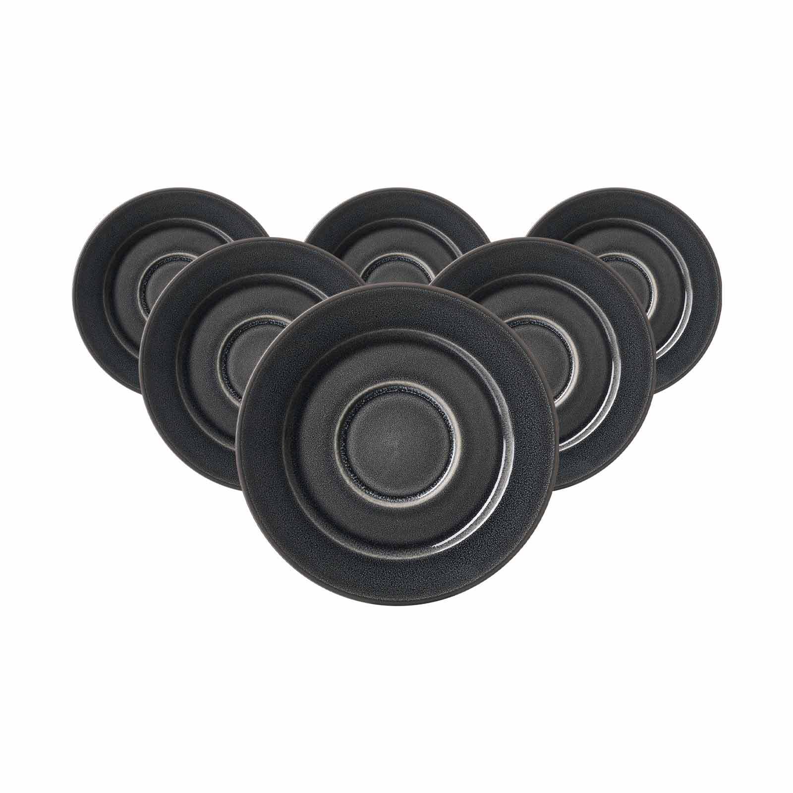 Ritzenhoff & Breker Kaffeeuntertassen Toledo &oslash; 15,5 cm 6er Set - Bild 1