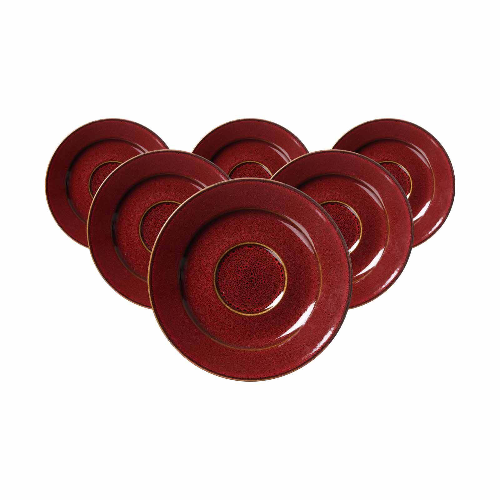 Ritzenhoff & Breker Kaffeeuntertassen Gambia &oslash; 15,5 cm 6er Set - Bild 1